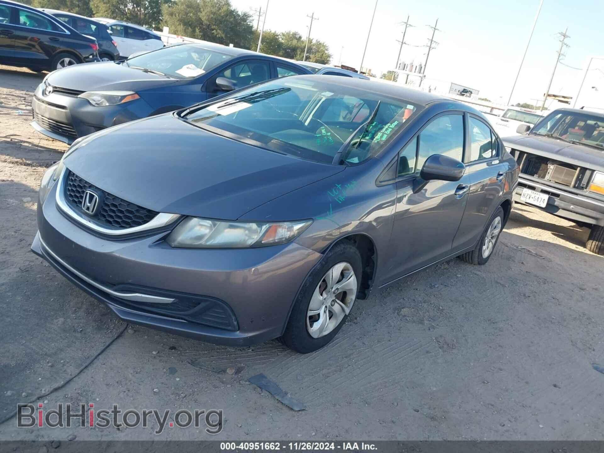 2015 HONDA CIVIC - VIN: 19XFB2E59FE060878 - Фото 2