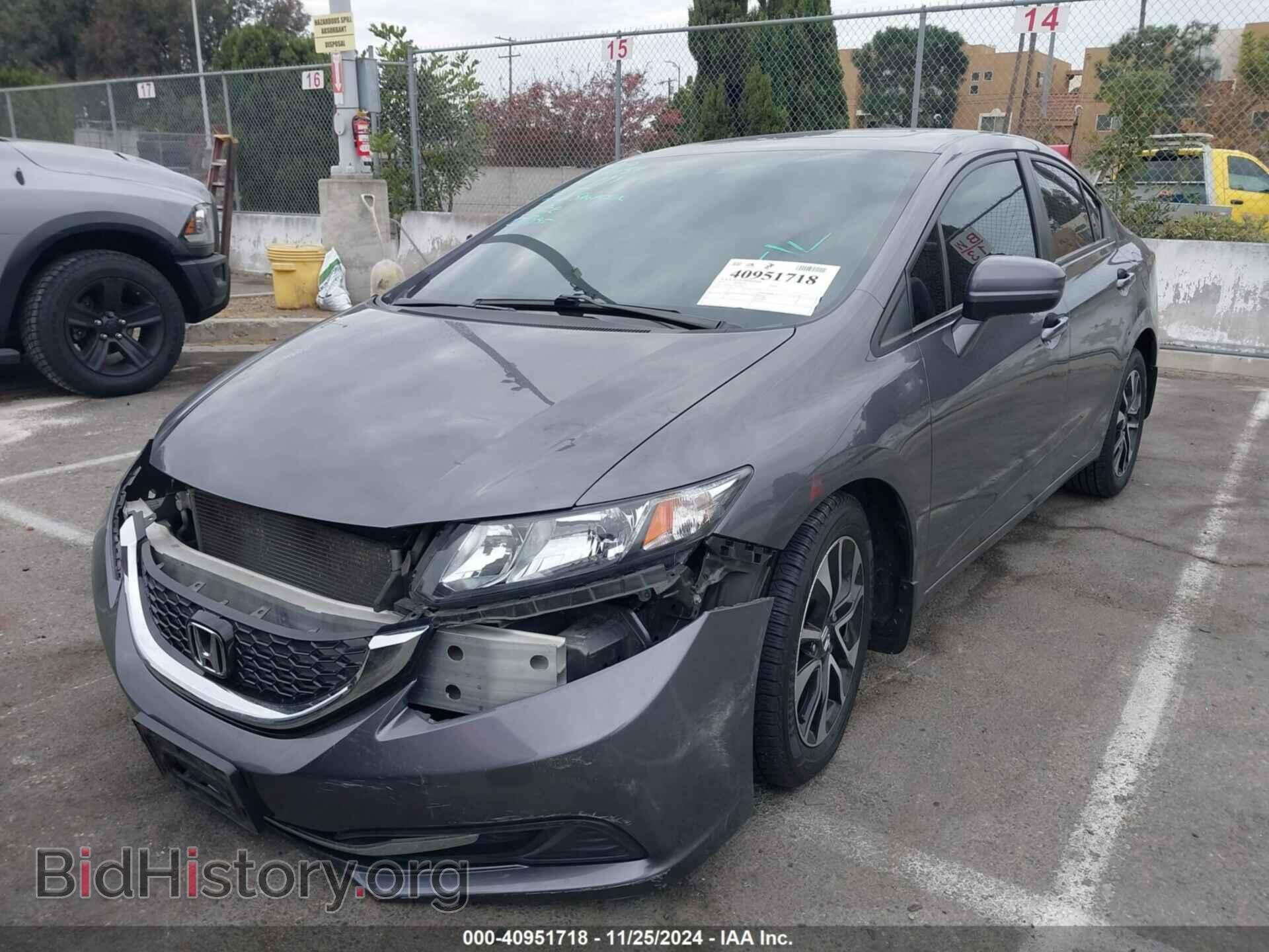 2015 HONDA CIVIC - VIN: 19XFB2F82FE208569 - Фото 2