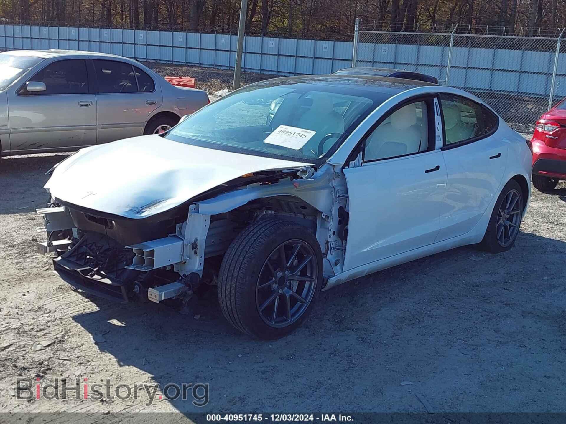 2021 TESLA MODEL 3 - VIN: 5YJ3E1EA8MF851900 - Фото 2