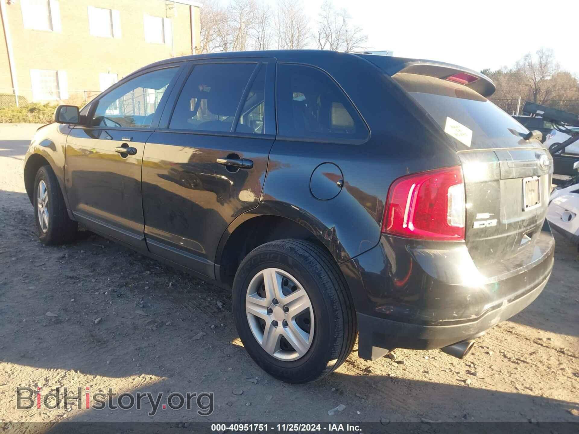 2013 FORD EDGE - VIN: 2FMDK4JC6DBE15030 - Photo 3