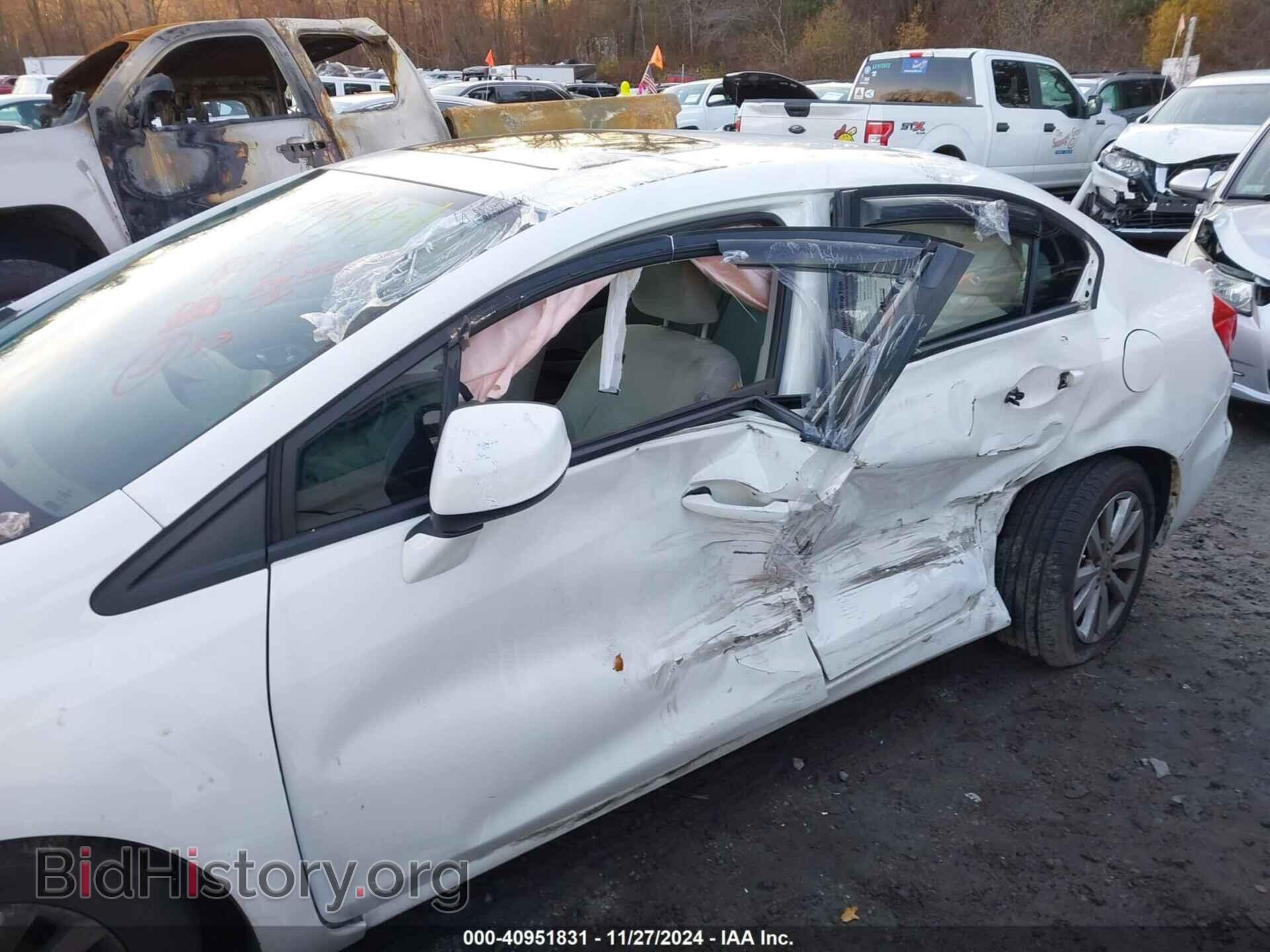 2012 HONDA CIVIC - VIN: 2HGFB2F85CH609518 - Фото 6