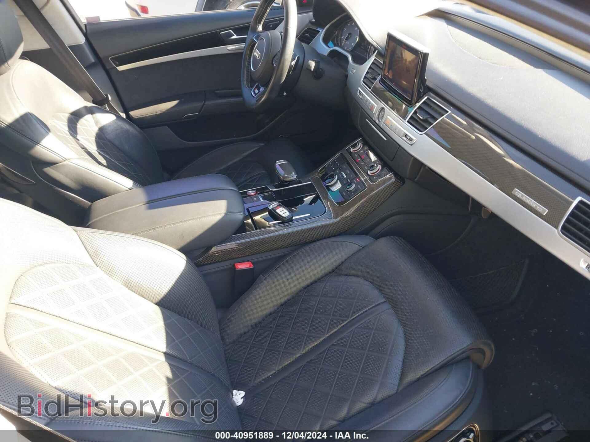2014 AUDI S8 - VIN: WAUD2AFD9EN003014 - Фото 5