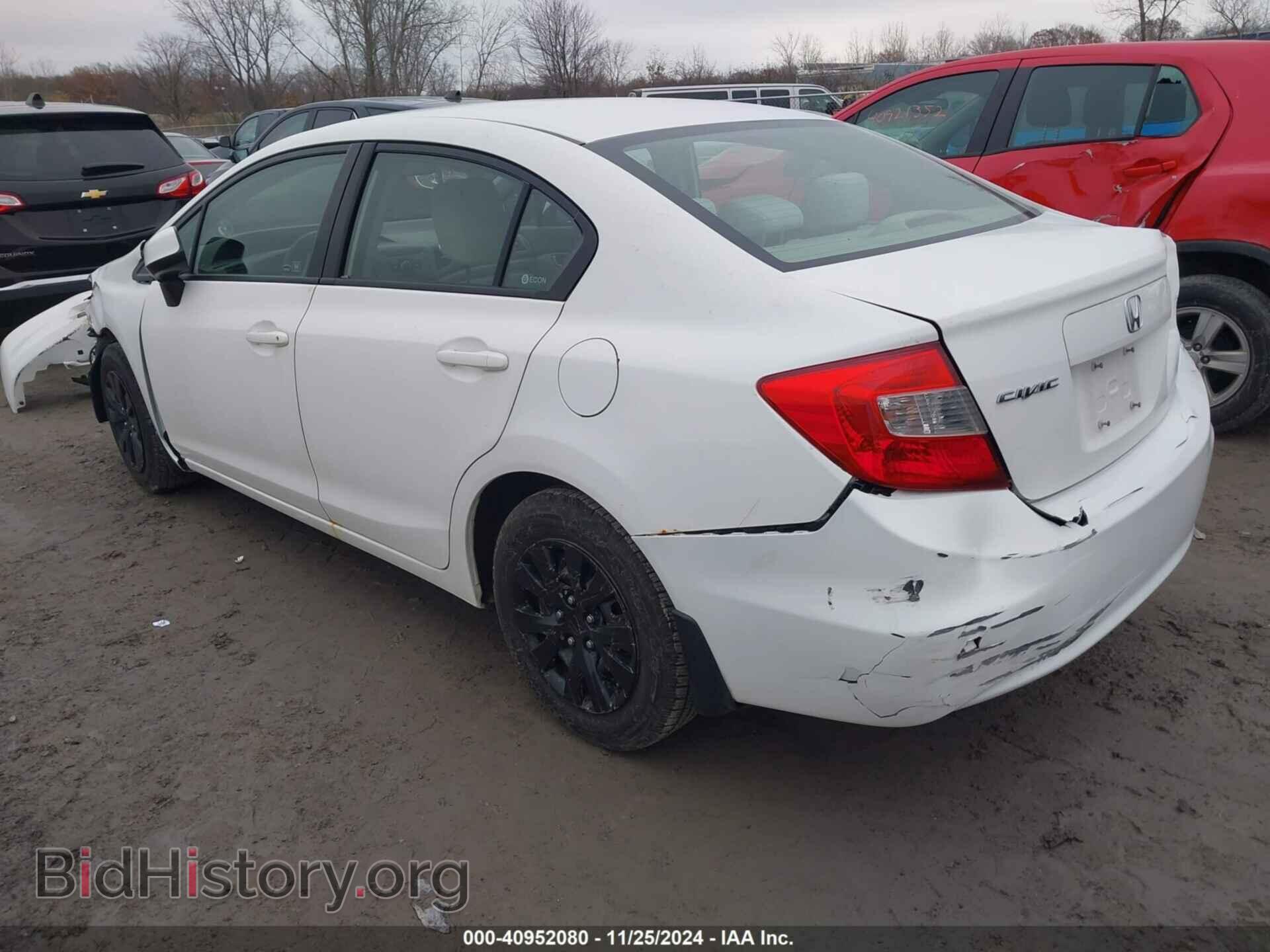 2012 HONDA CIVIC - VIN: JHMFB2F54CS000125 - Фото 3