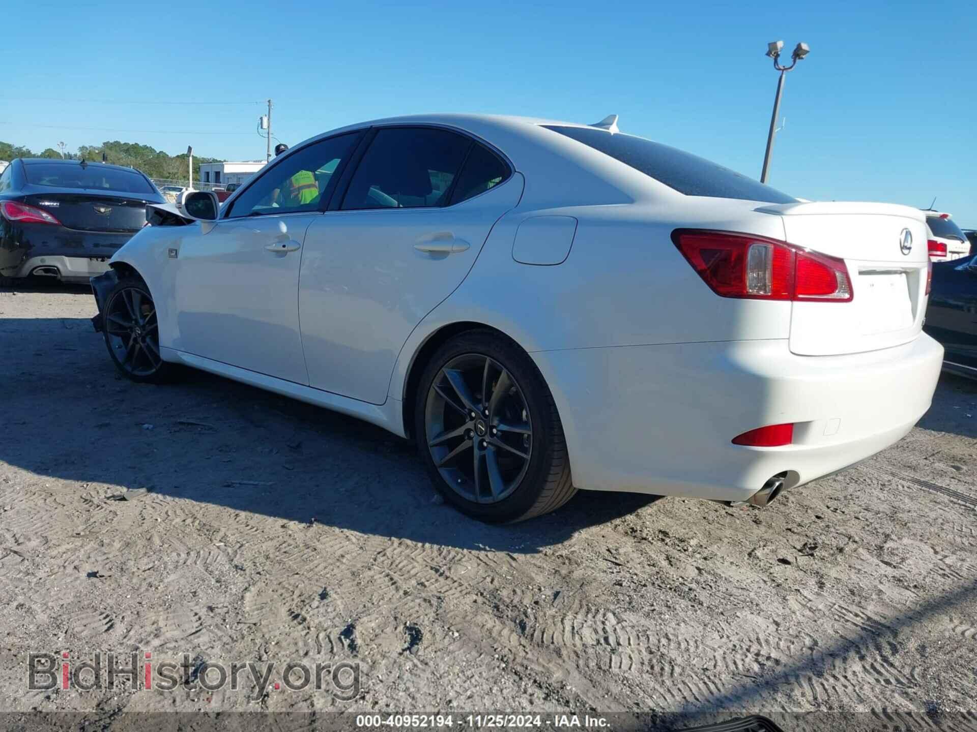 2012 LEXUS IS 250 - VIN: JTHBF5C21C5168916 - Фото 3