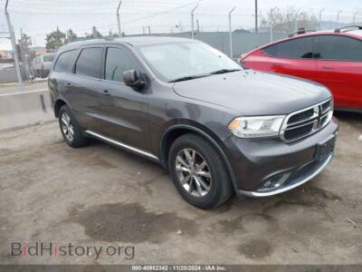 2015 Dodge DURANGO Limited, gray — VIN 1C4RDJDG6FC695455, IAAI