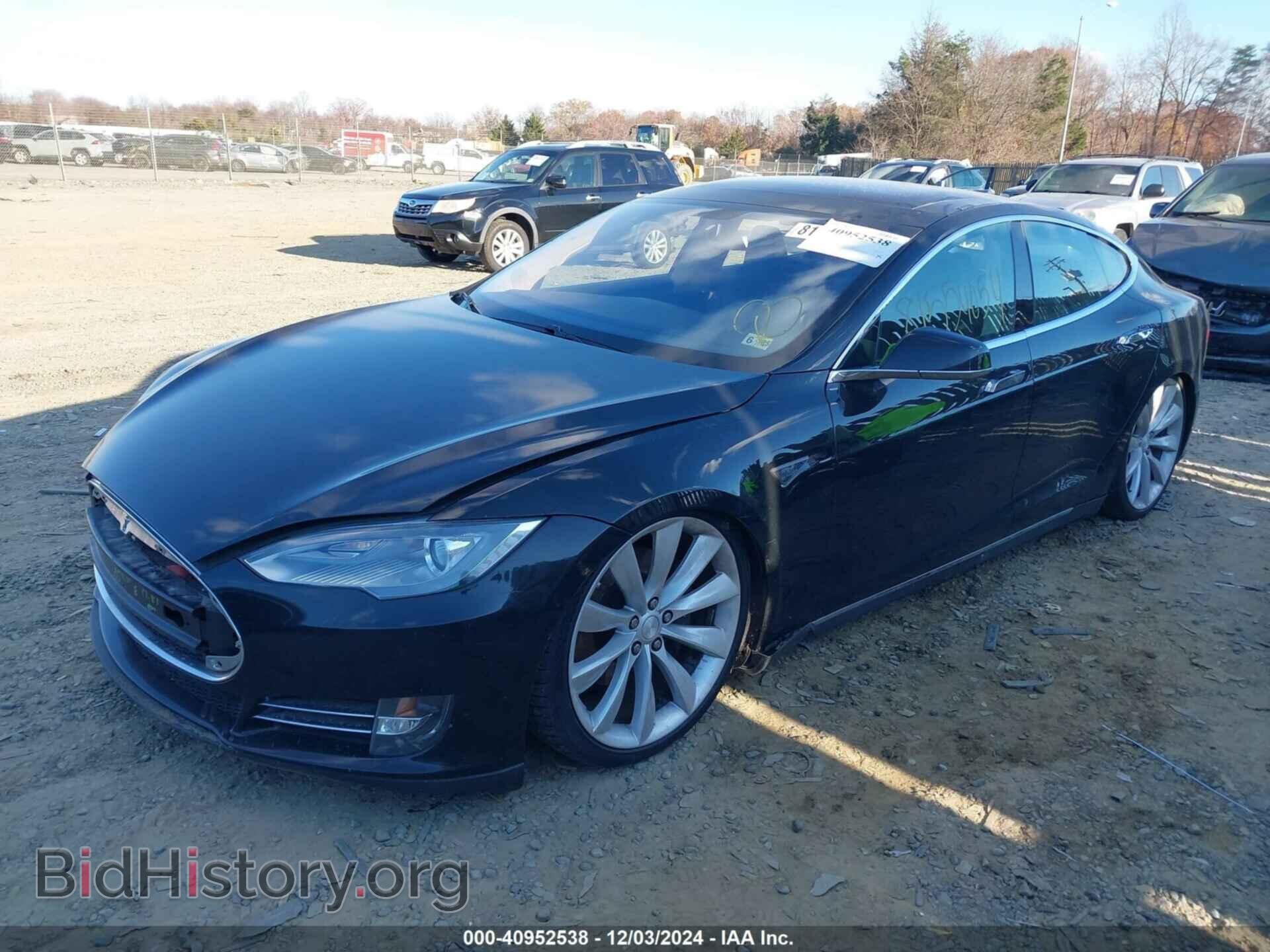 2013 TESLA MODEL S - VIN: 5YJSA1DP4DFP07404 - Photo 2