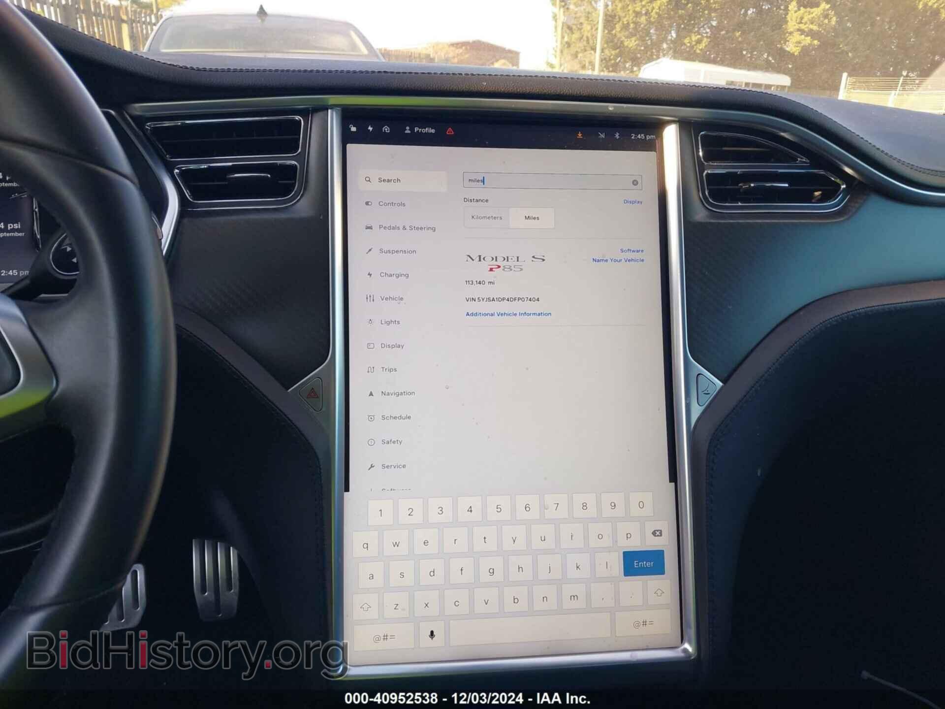 2013 TESLA MODEL S - VIN: 5YJSA1DP4DFP07404 - Photo 18