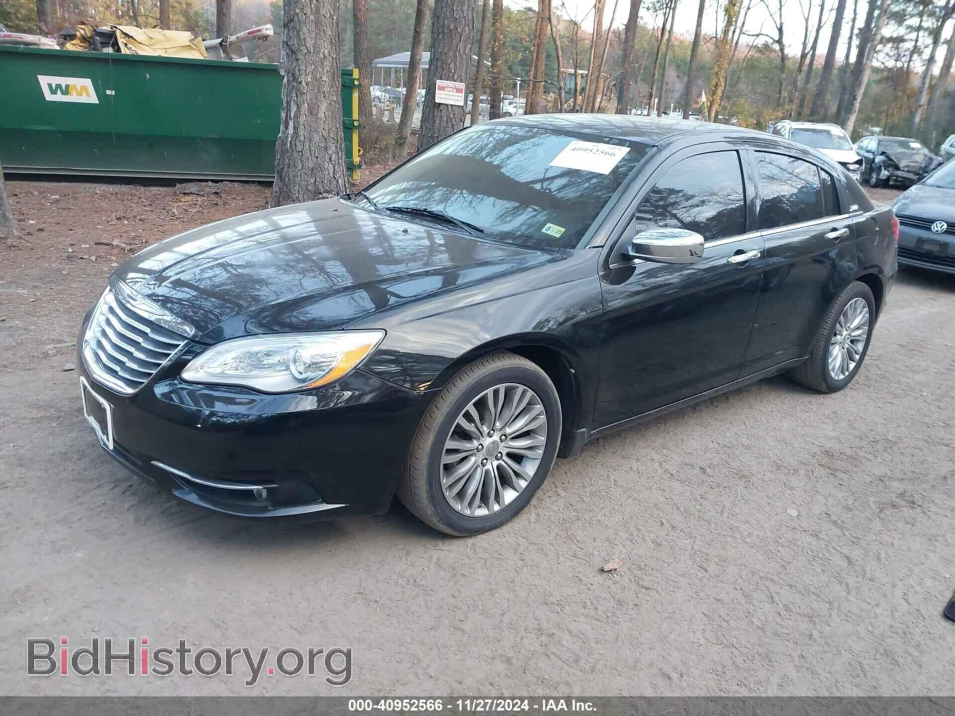 2013 CHRYSLER 200 - VIN: 1C3CCBCG9DN503371 - Фото 2