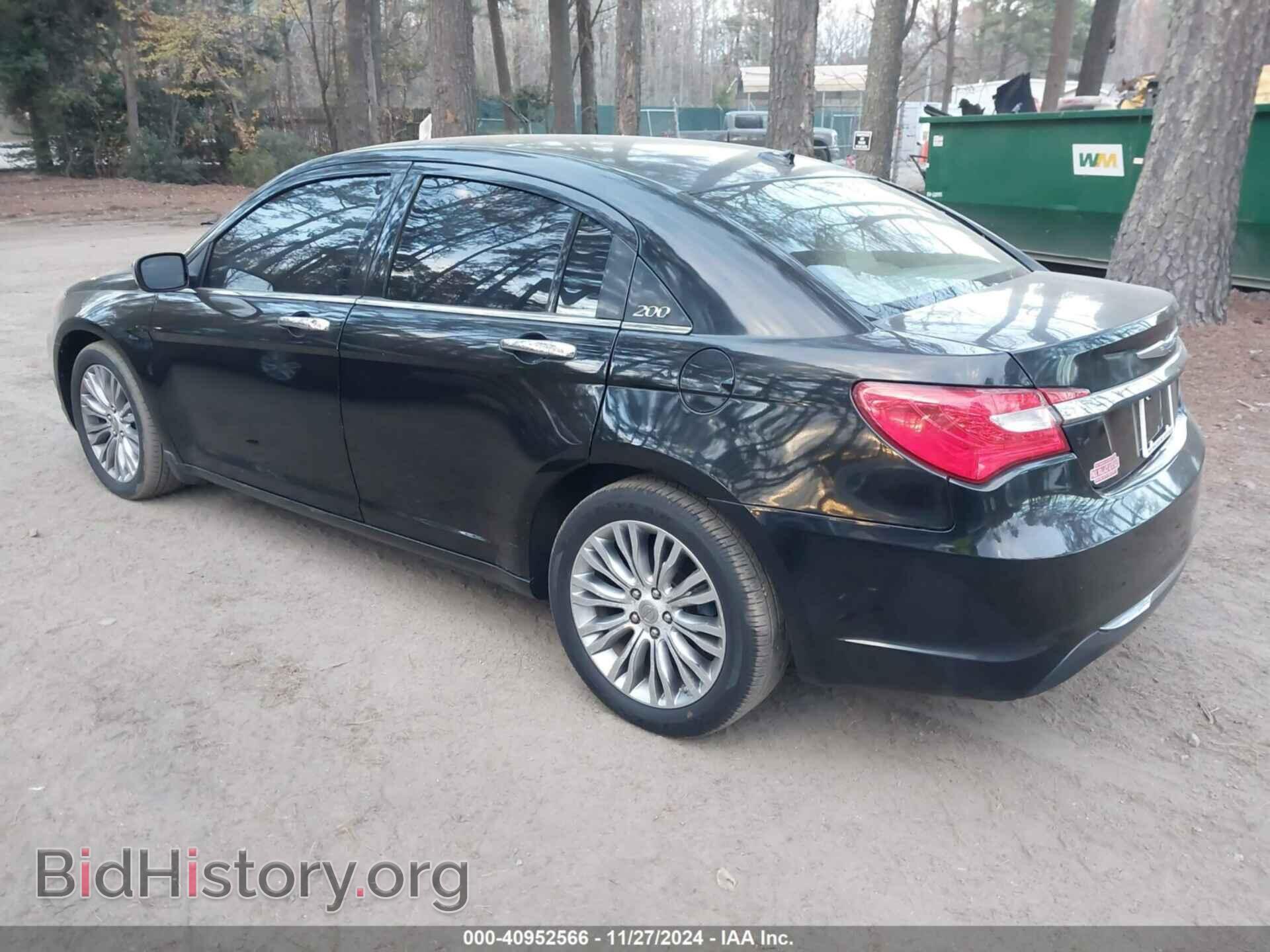 2013 CHRYSLER 200 - VIN: 1C3CCBCG9DN503371 - Фото 3