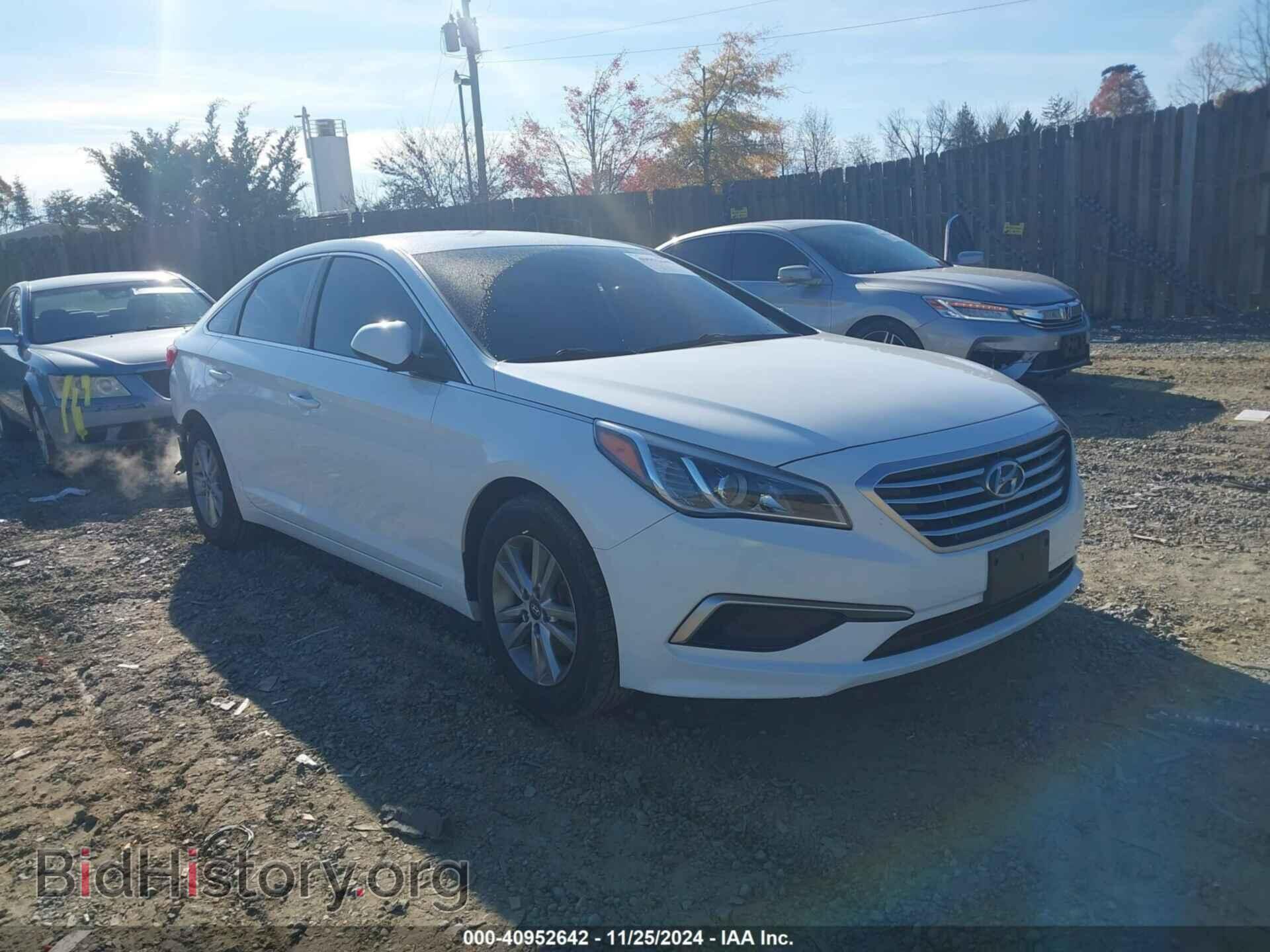 Photo 5NPE24AF9HH493010 - HYUNDAI SONATA 2017