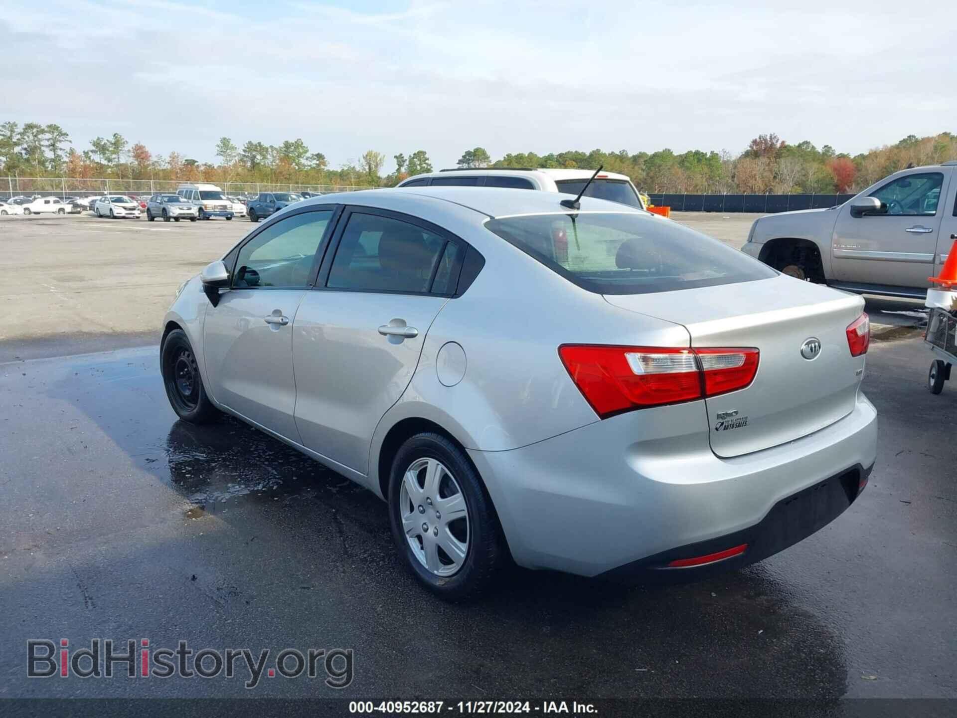 2014 KIA RIO - VIN: KNADM4A37E6331908 - Фото 3