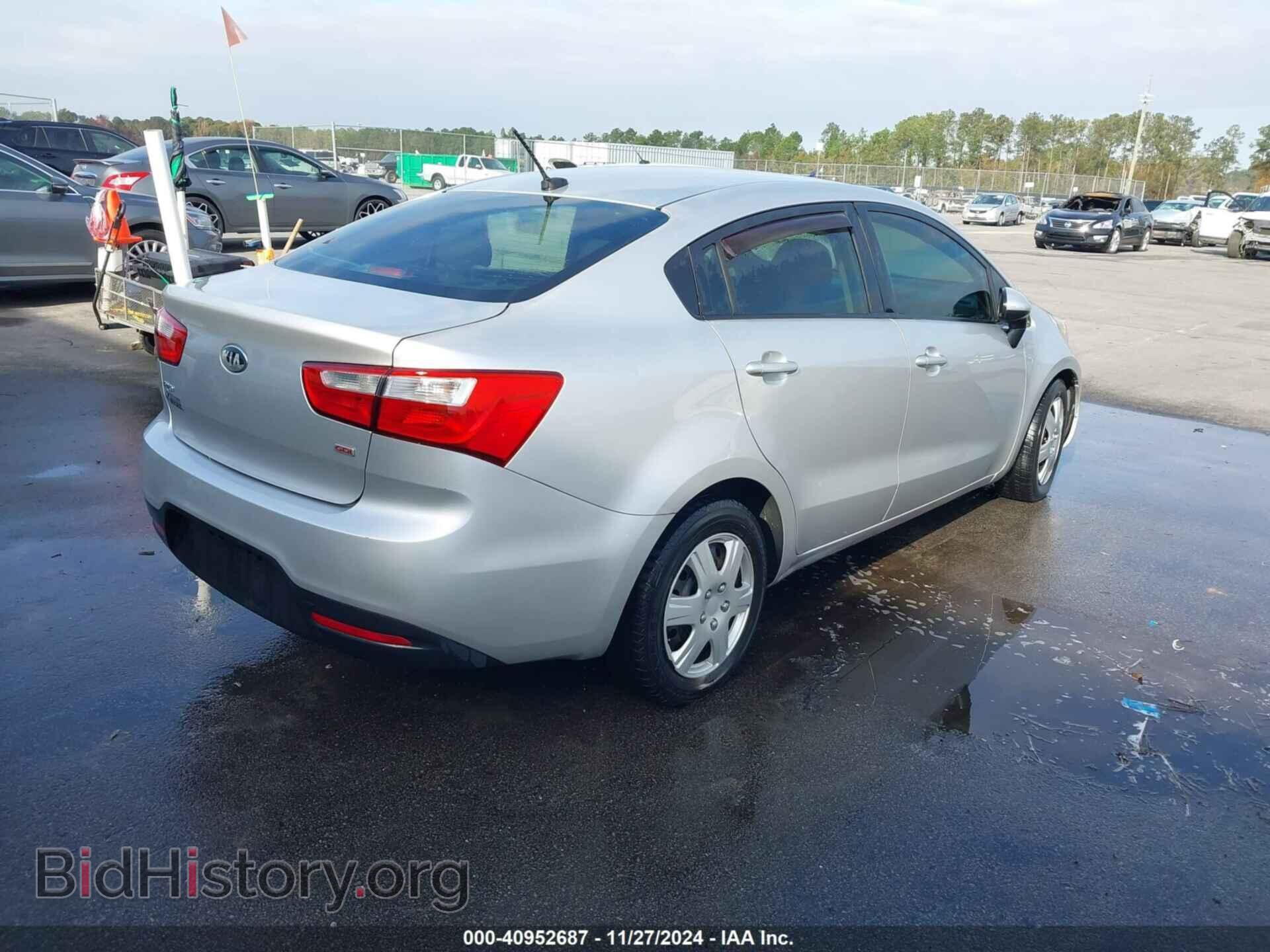 2014 KIA RIO - VIN: KNADM4A37E6331908 - Фото 4