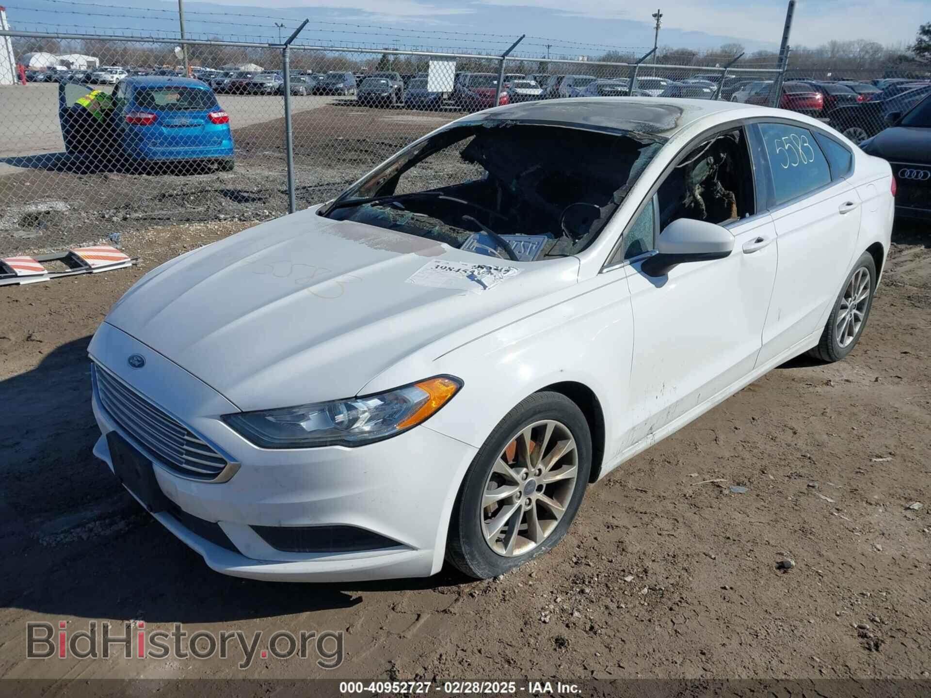 2017 FORD FUSION - VIN: 3FA6P0H77HR176259 - Фото 2