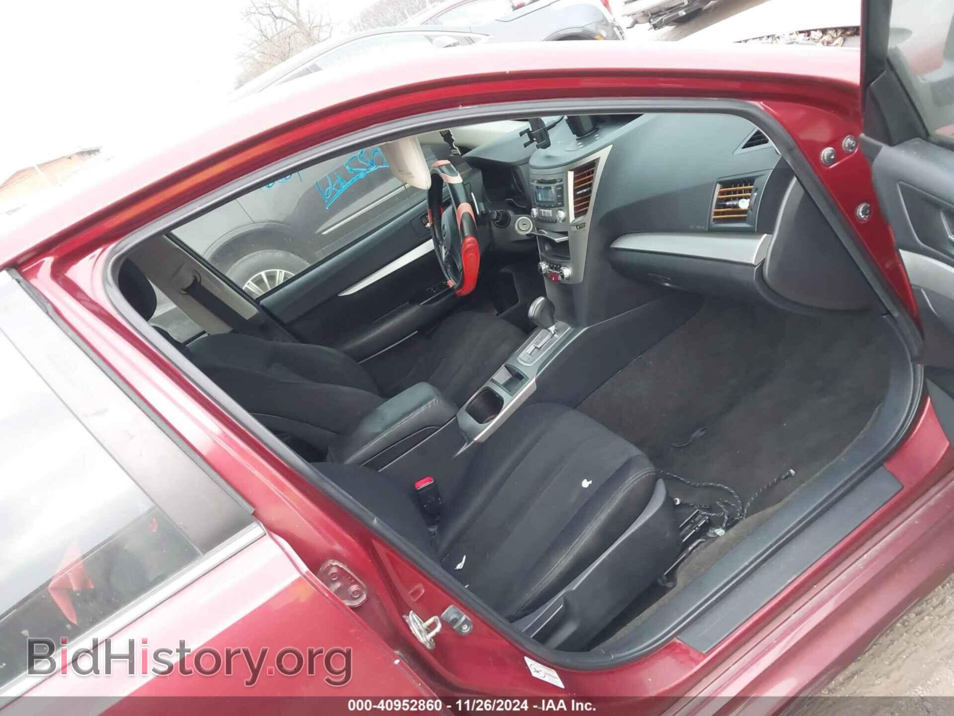 2013 SUBARU LEGACY - VIN: 4S3BMCB62D3026510 - Фото 5