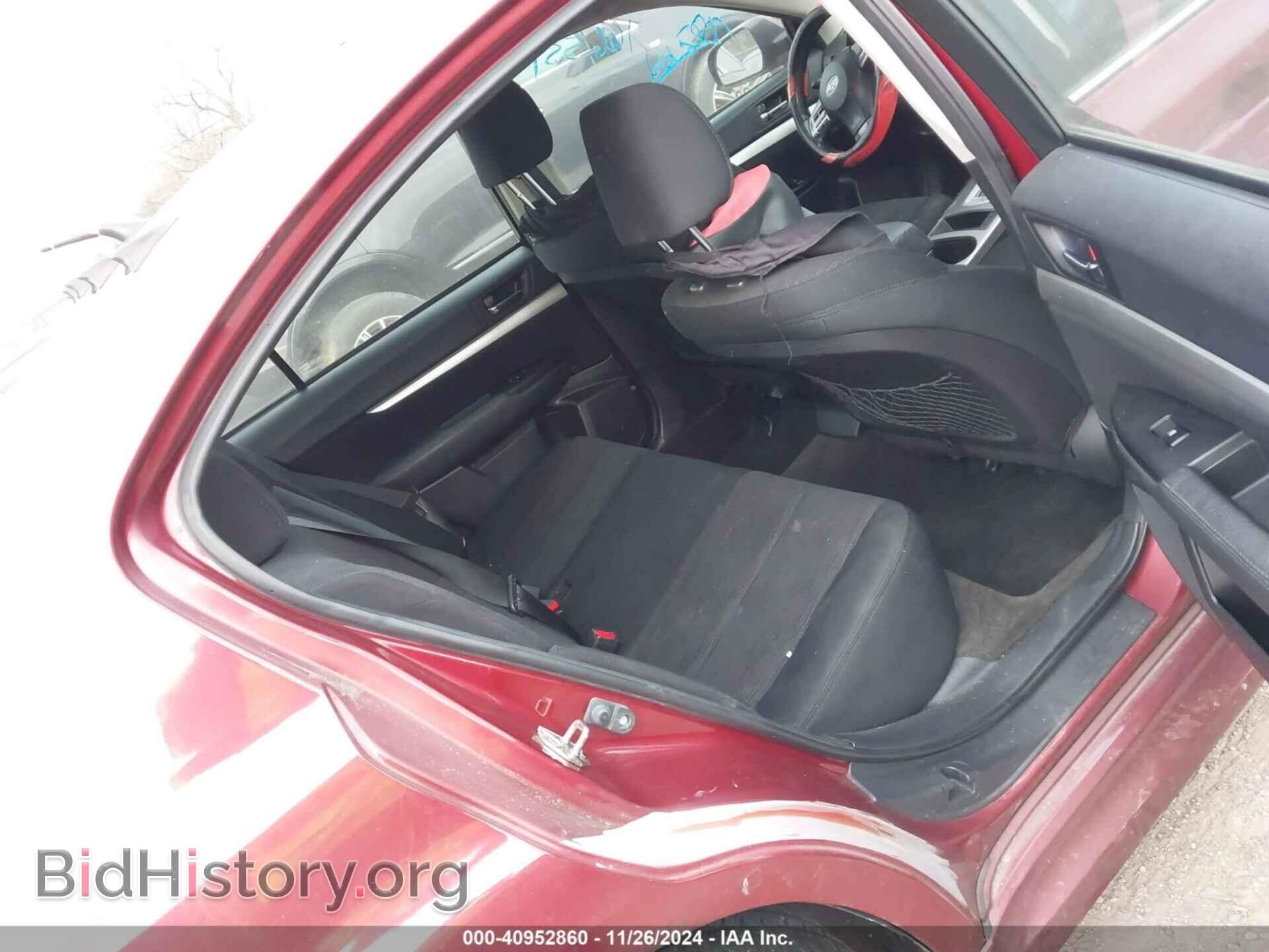 2013 SUBARU LEGACY - VIN: 4S3BMCB62D3026510 - Фото 8