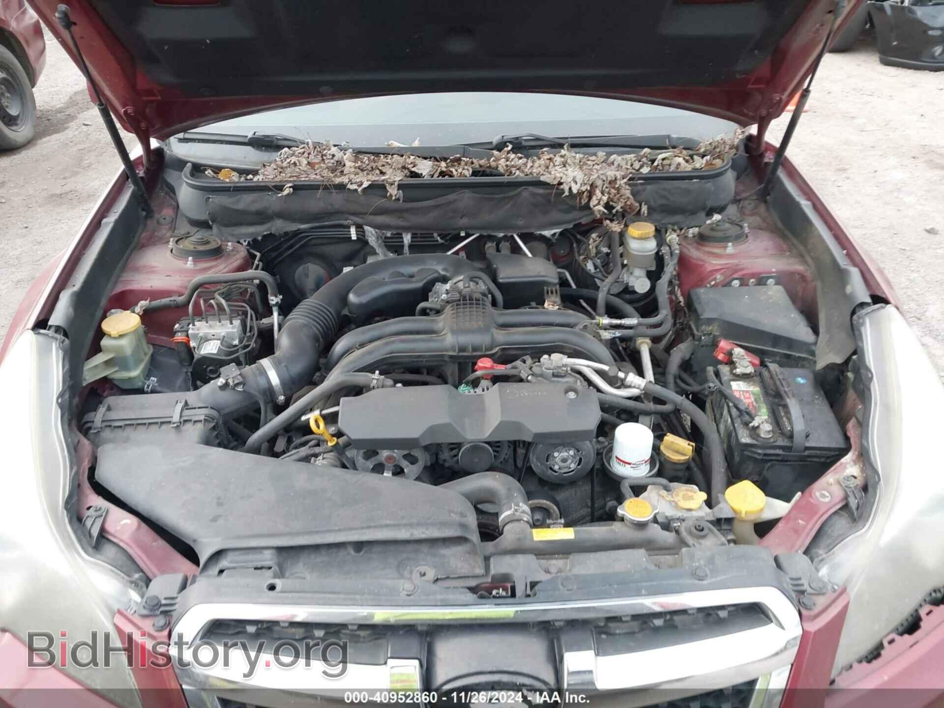 2013 SUBARU LEGACY - VIN: 4S3BMCB62D3026510 - Фото 10