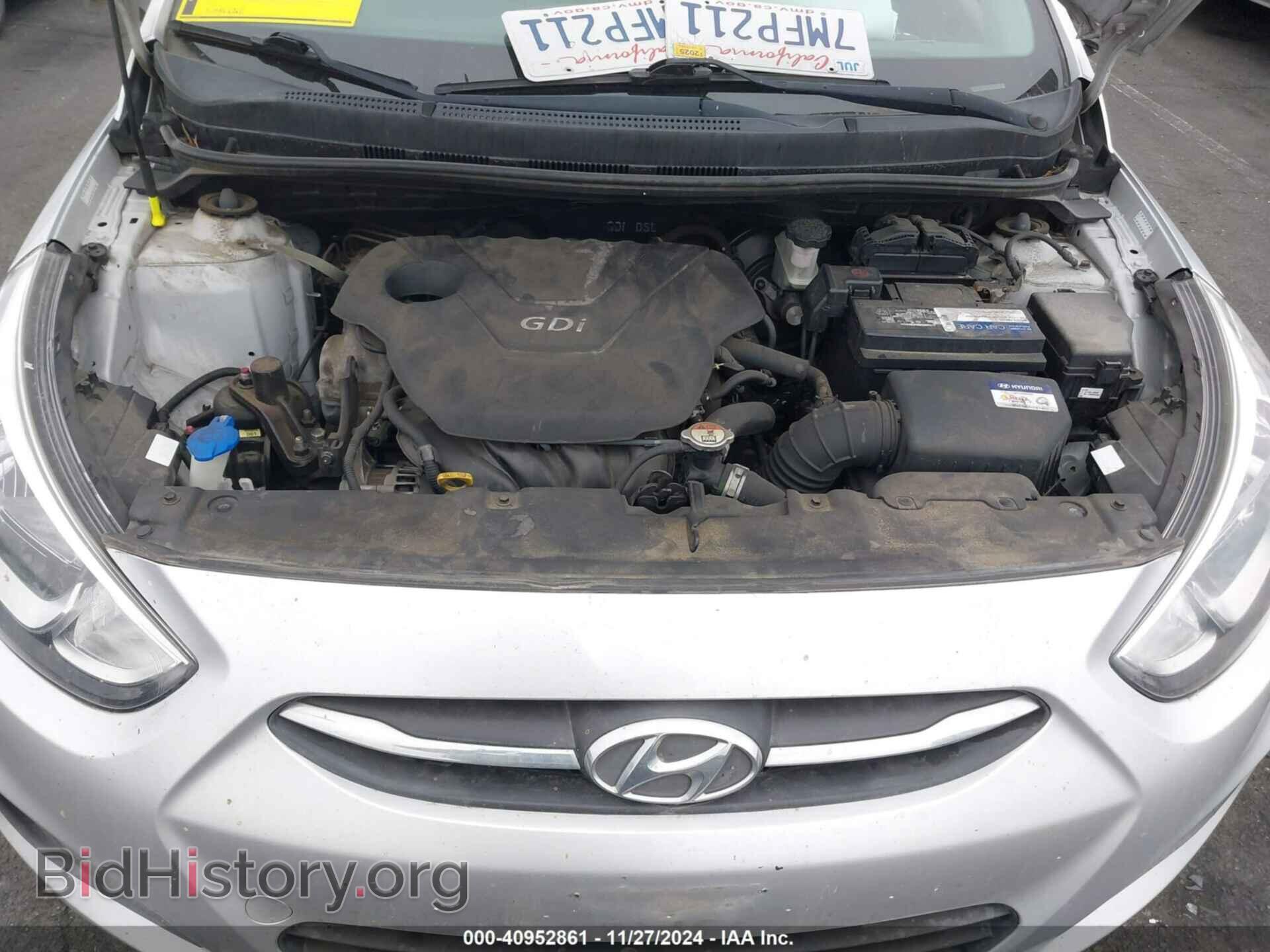 2015 HYUNDAI ACCENT - VIN: KMHCT4AE0FU937837 - Фото 10