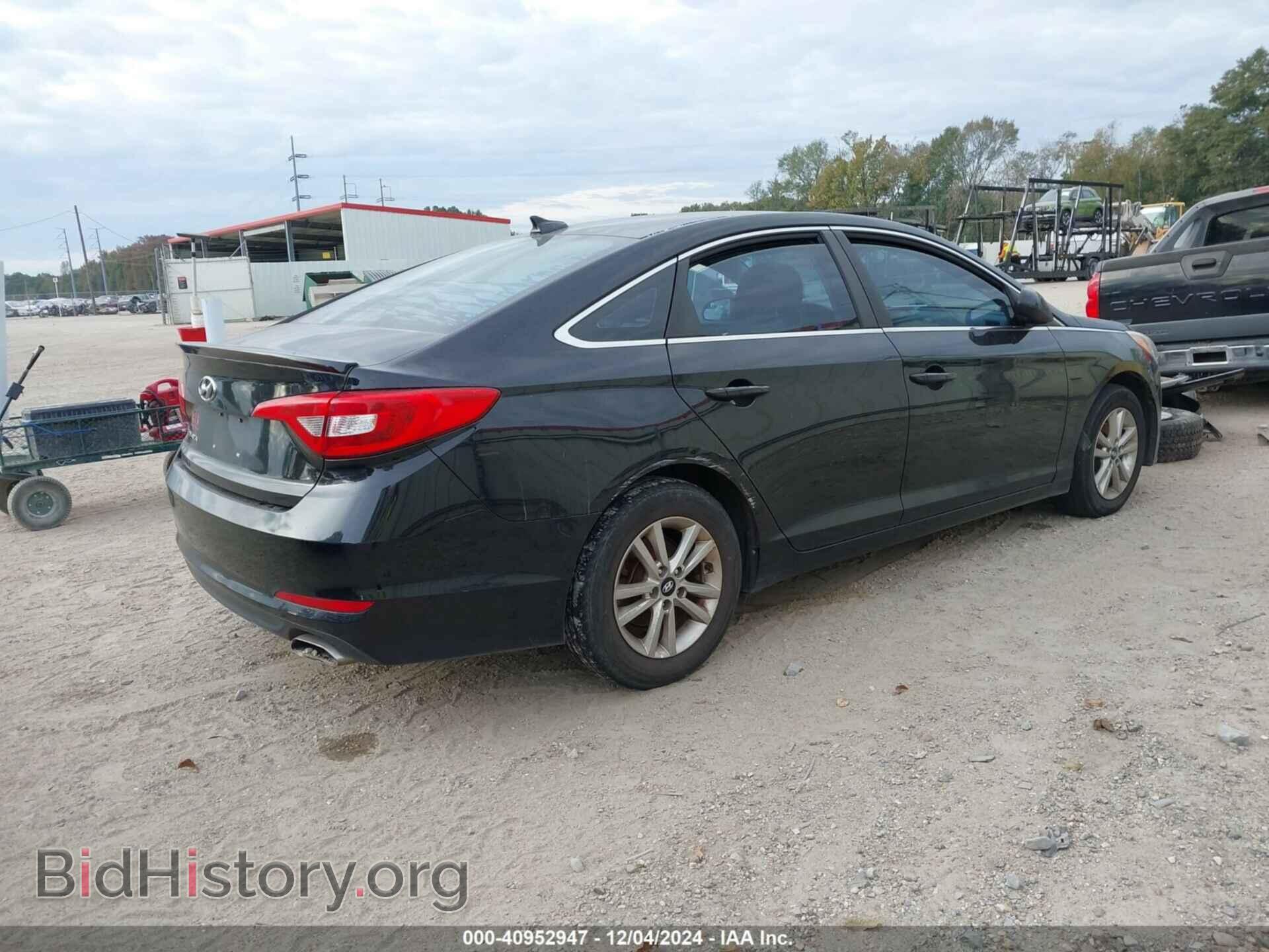2016 HYUNDAI SONATA - VIN: 5NPE24AF7GH366562 - Фото 4