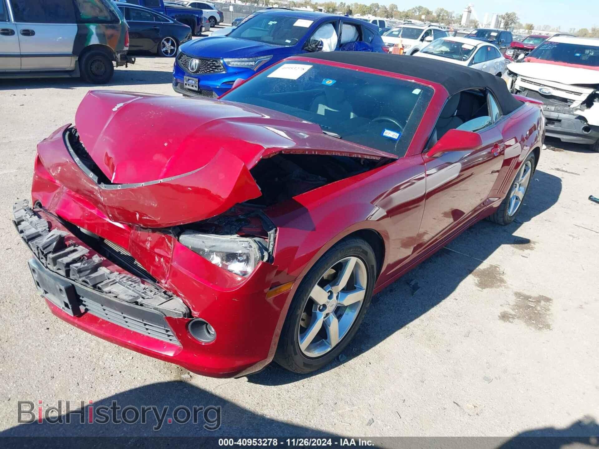 2015 CHEVROLET CAMARO - VIN: 2G1FD3D30F9211288 - Фото 2
