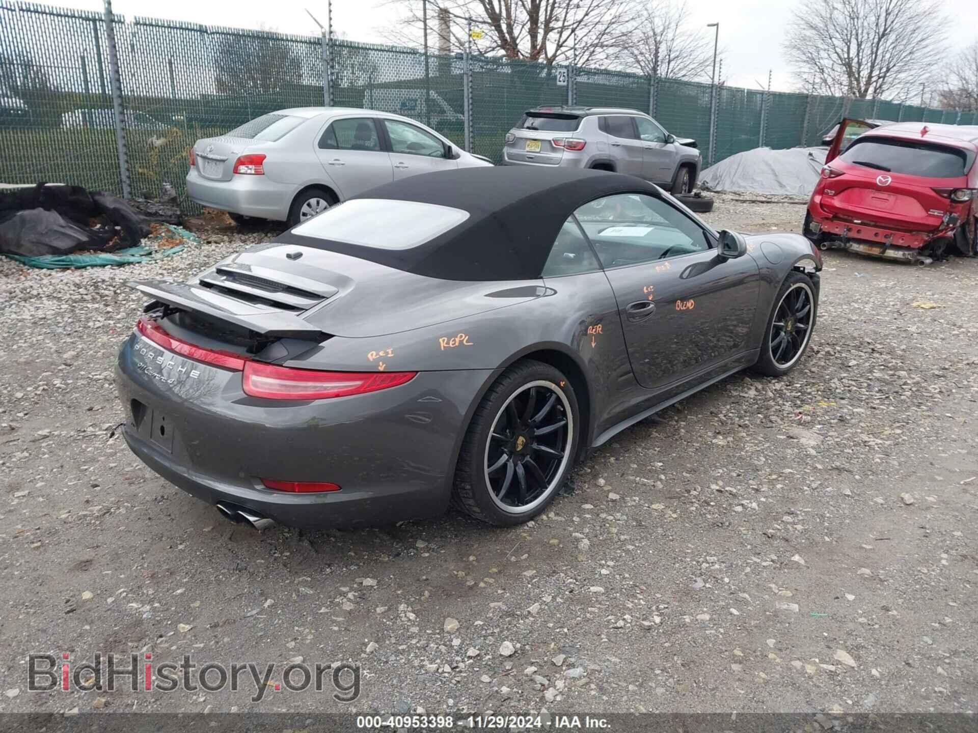 2014 PORSCHE 911 - VIN: WP0CA2A91ES140931 - Фото 4