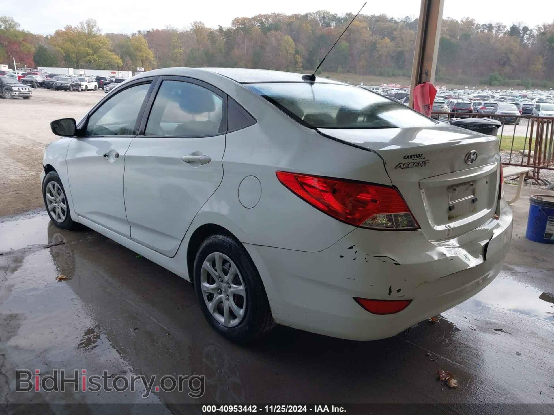 2014 HYUNDAI ACCENT - VIN: KMHCT4AE0EU672187 - Фото 3