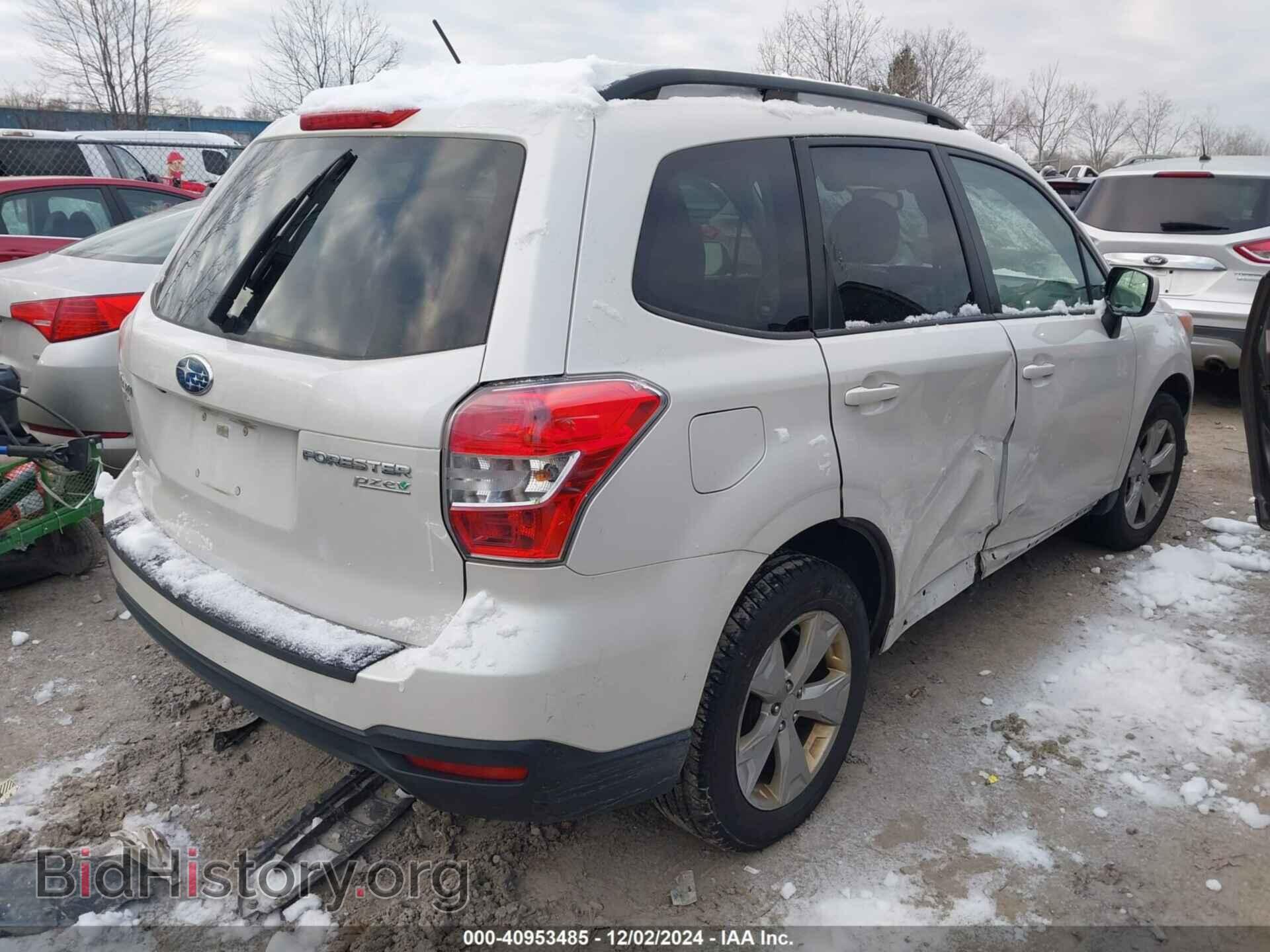 2015 SUBARU FORESTER - VIN: JF2SJAGC0FH525809 - Фото 4