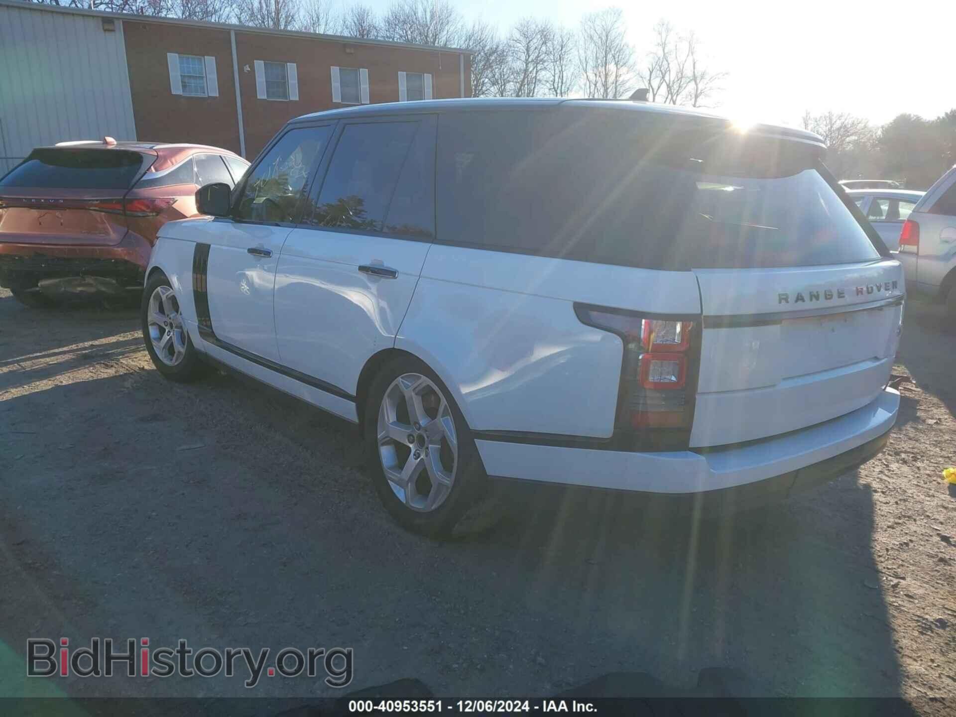 2016 LAND ROVER RANGE ROVER - VIN: SALGS2VF1GA283572 - Фото 3