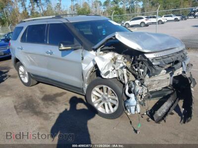 2011 Ford EXPLORER XLT, gray — VIN 1FMHK7D82BGA41029, IAAI