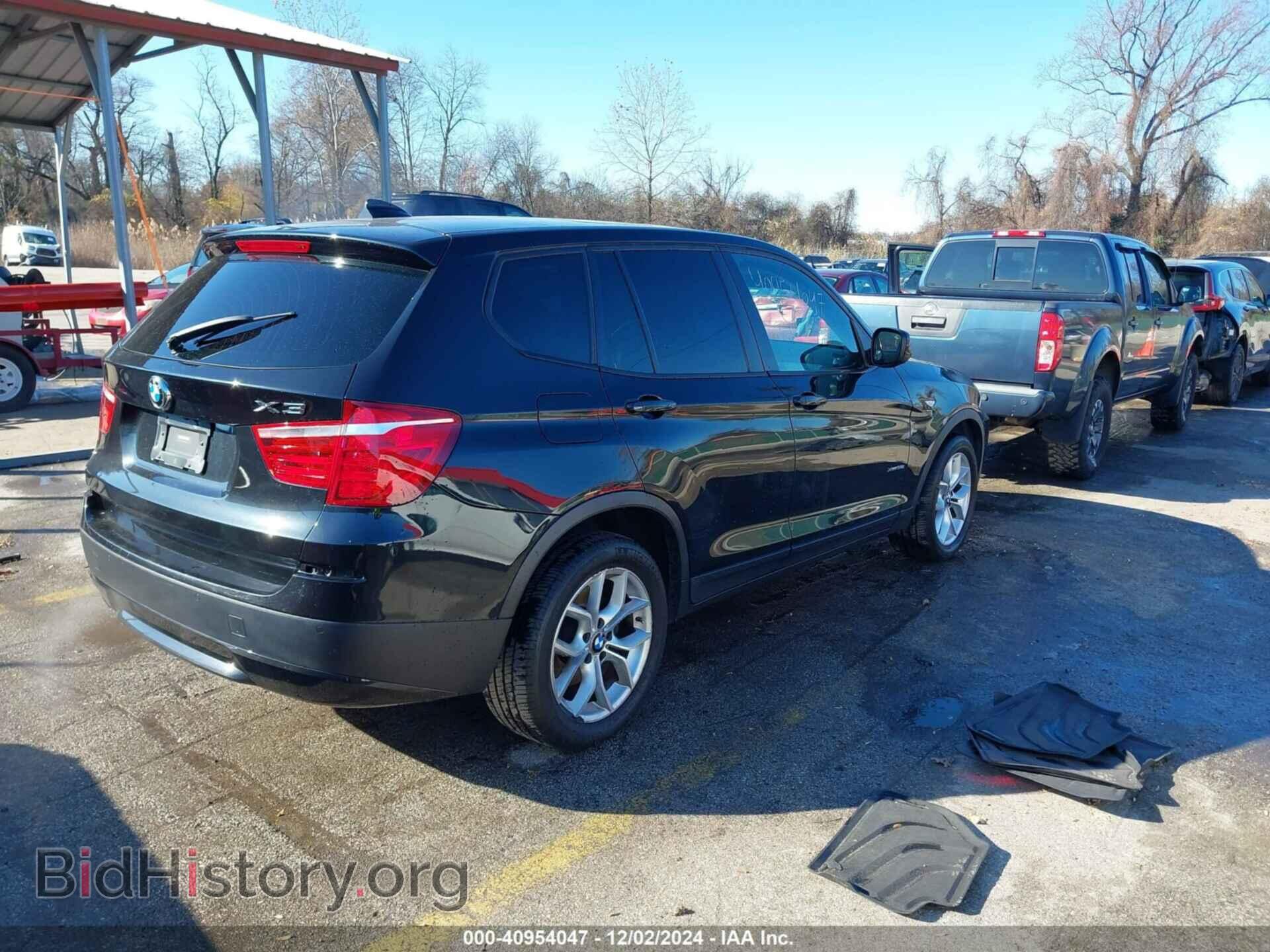 2011 BMW X3 - VIN: 5UXWX7C50BL730836 - Фото 4