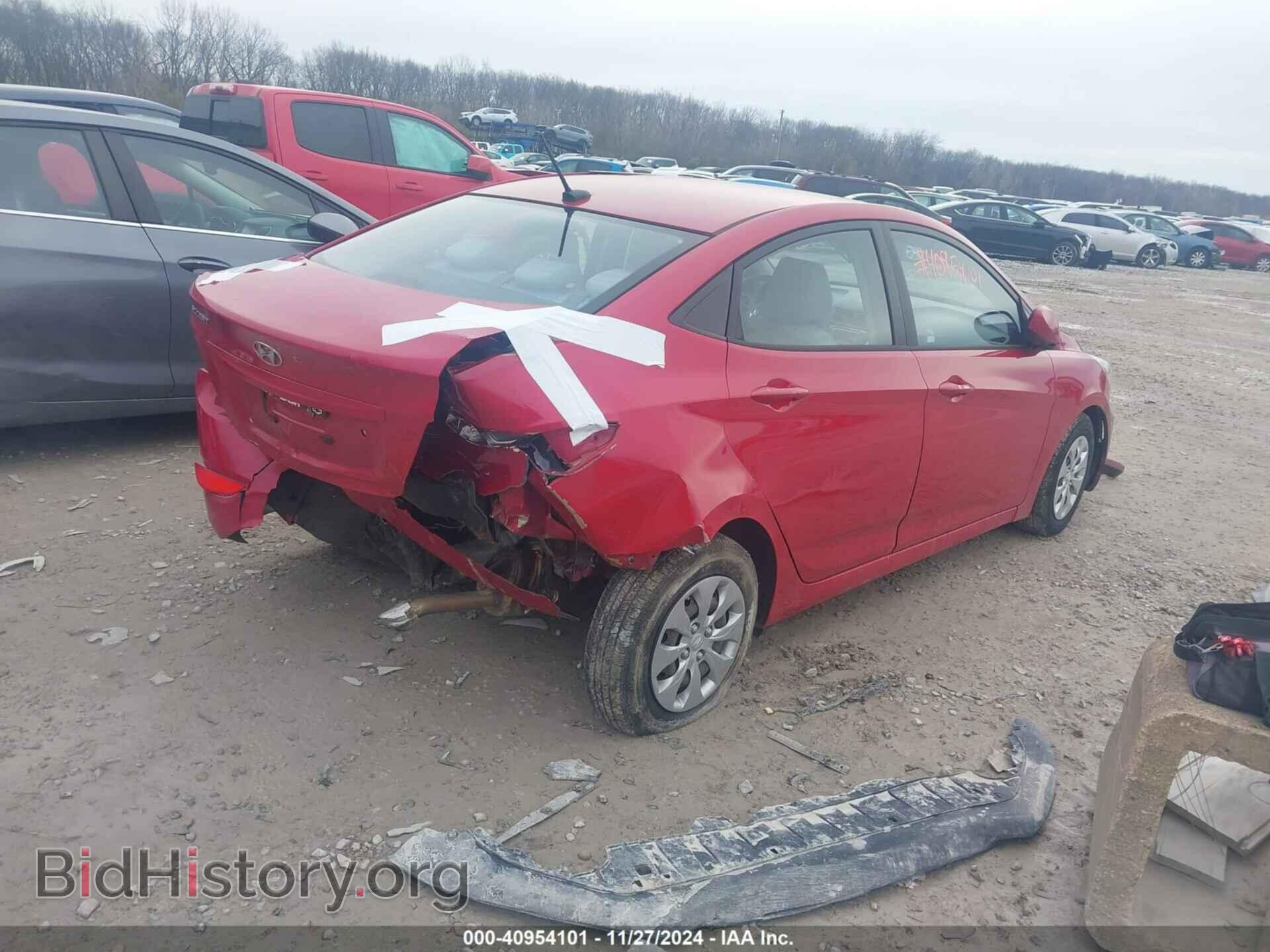 2015 HYUNDAI ACCENT - VIN: KMHCT4AE4FU890778 - Фото 4