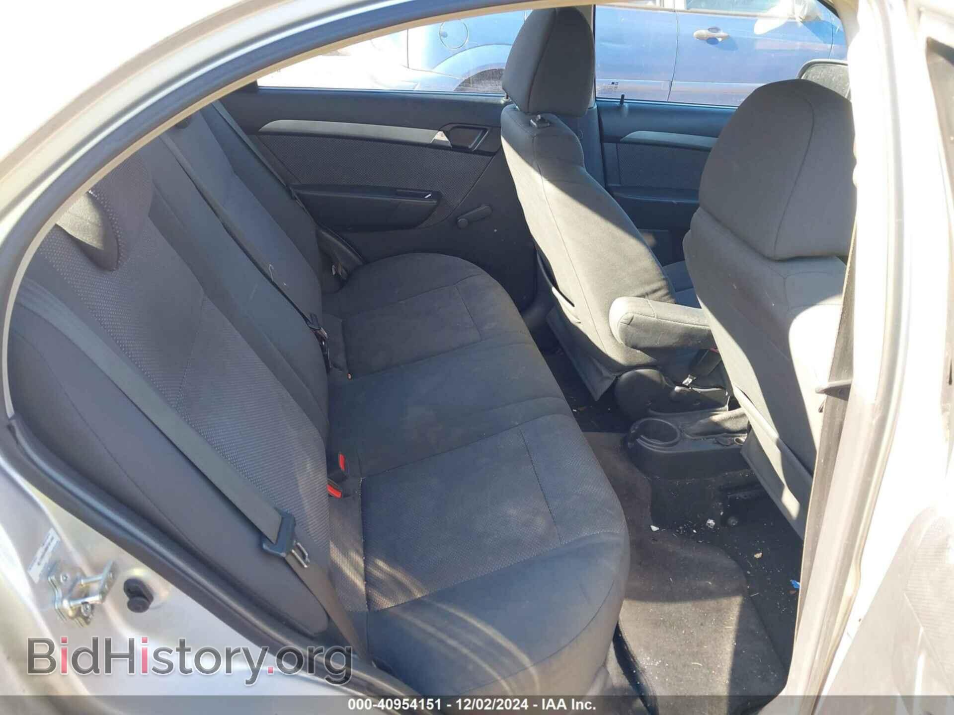 2011 CHEVROLET AVEO - VIN: KL1TD5DE0BB181460 - Фото 8