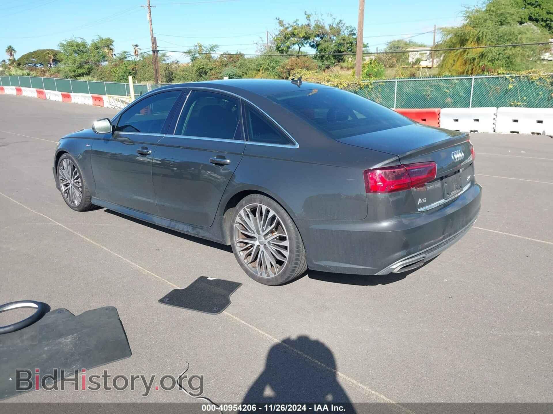 2016 AUDI A6 - VIN: WAUGFAFC7GN024696 - Фото 3