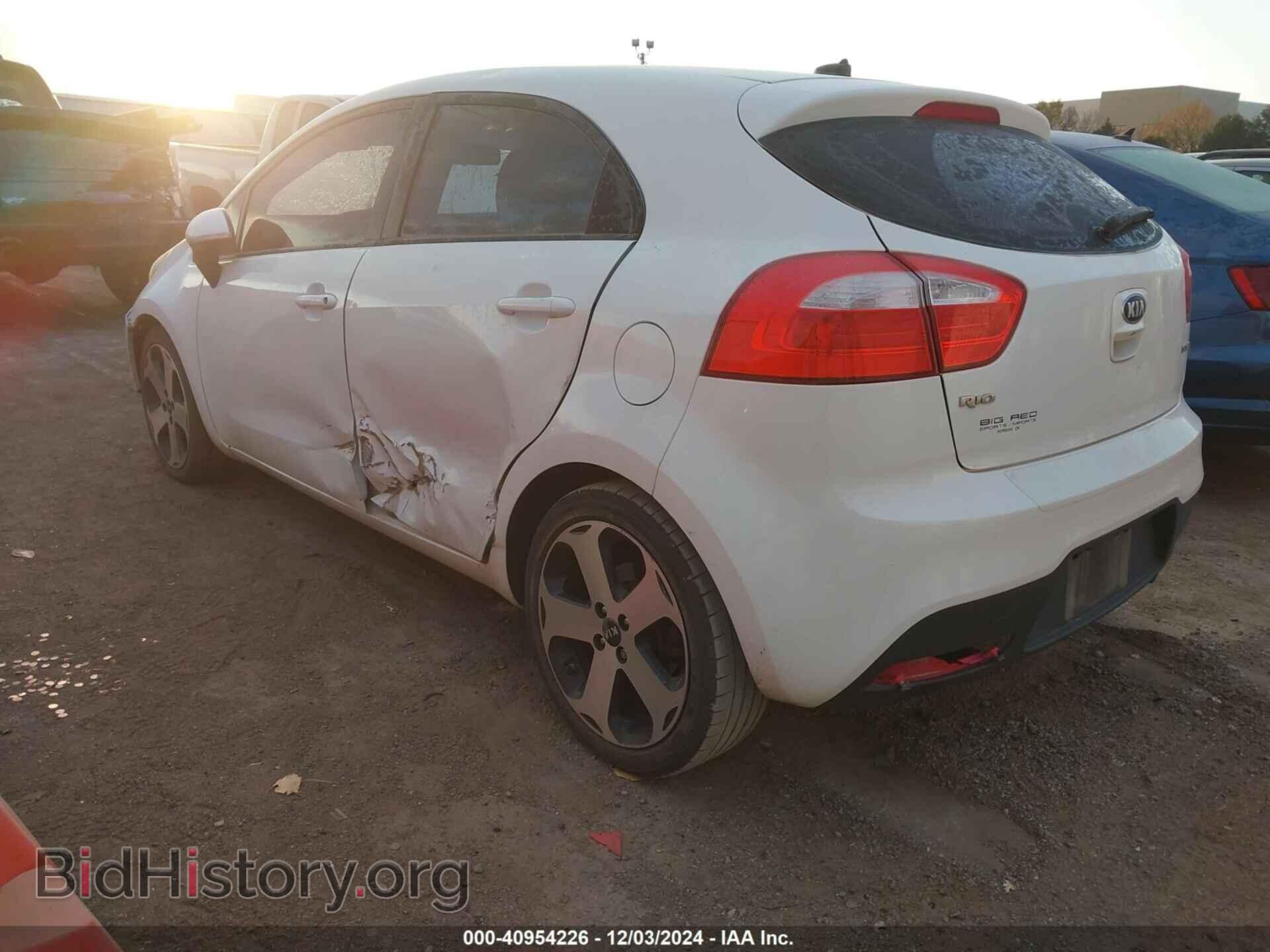 2013 KIA RIO - VIN: KNADN5A34D6189423 - Фото 3