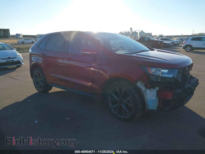 2016 Ford EDGE Sport (VIN 2FMPK4AP4GBB26488) — photo 1 of 17, IAAI, damage: front end