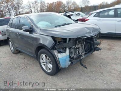 2016 Ford EDGE SEL, серый — VIN 2FMPK3J87GBB27685, IAAI