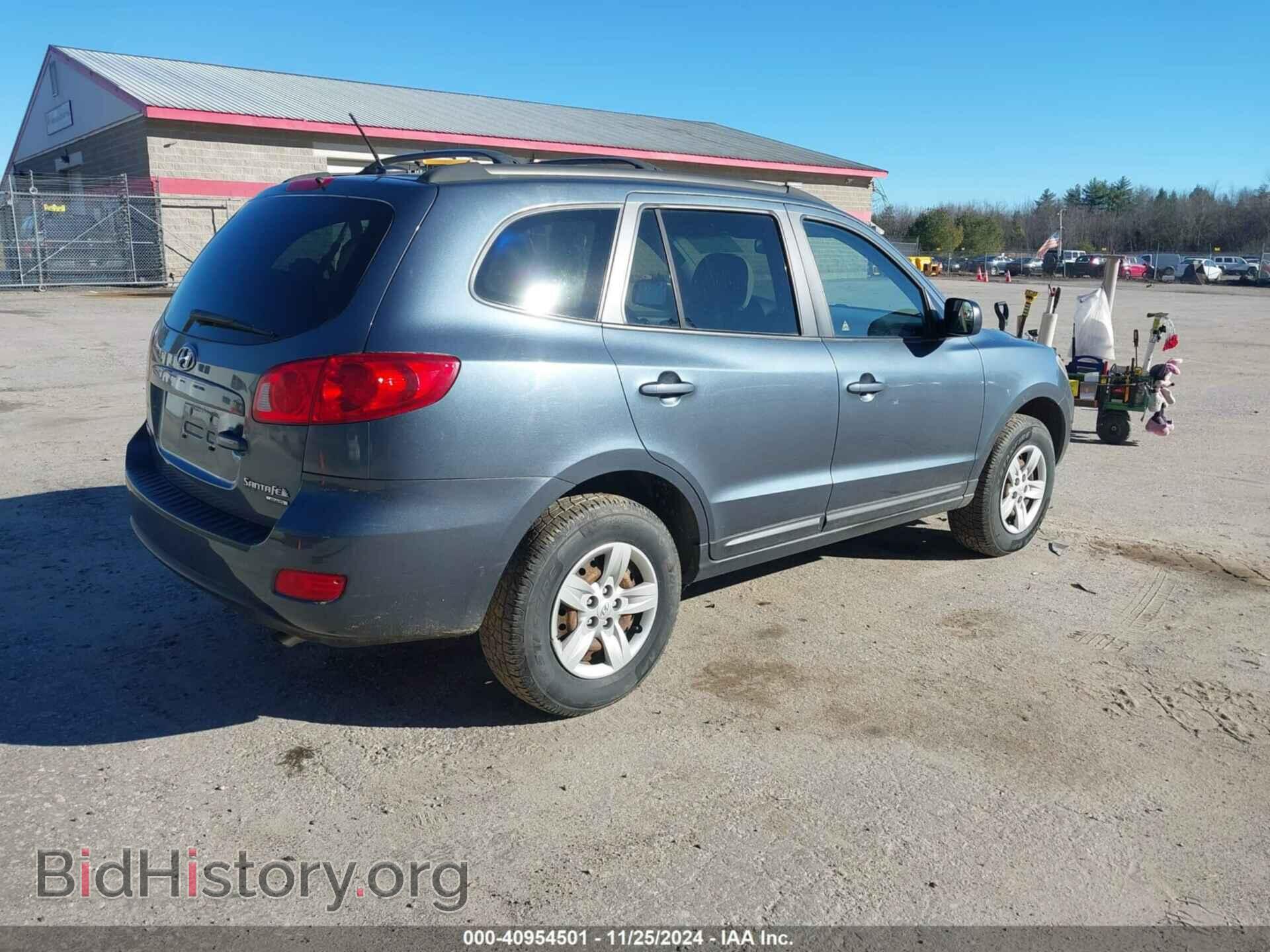 2009 HYUNDAI SANTA FE - VIN: 5NMSG73D79H286504 - Фото 4