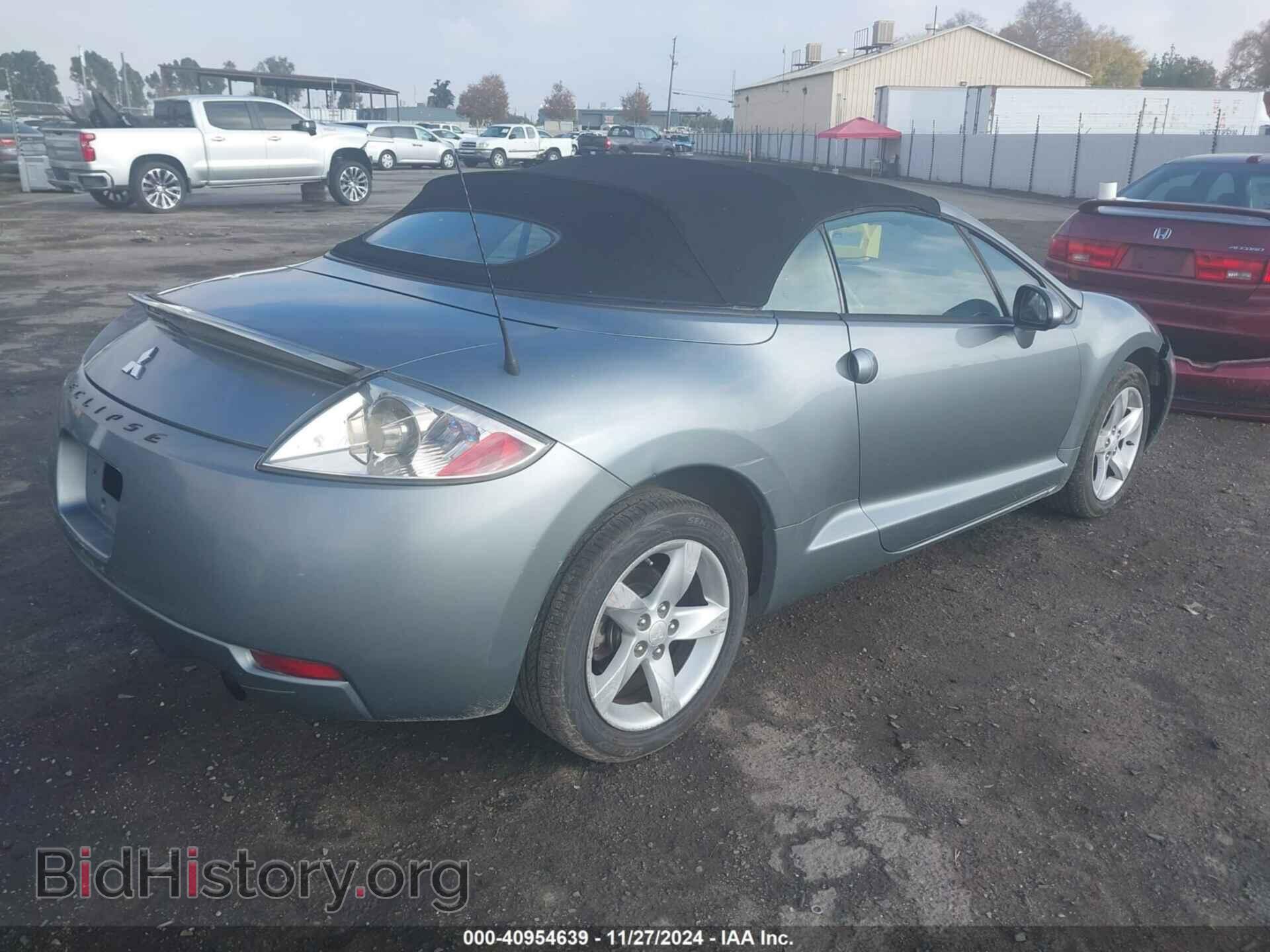 2007 MITSUBISHI ECLIPSE SPYDER - VIN: 4A3AL25F07E032364 - Photo 4