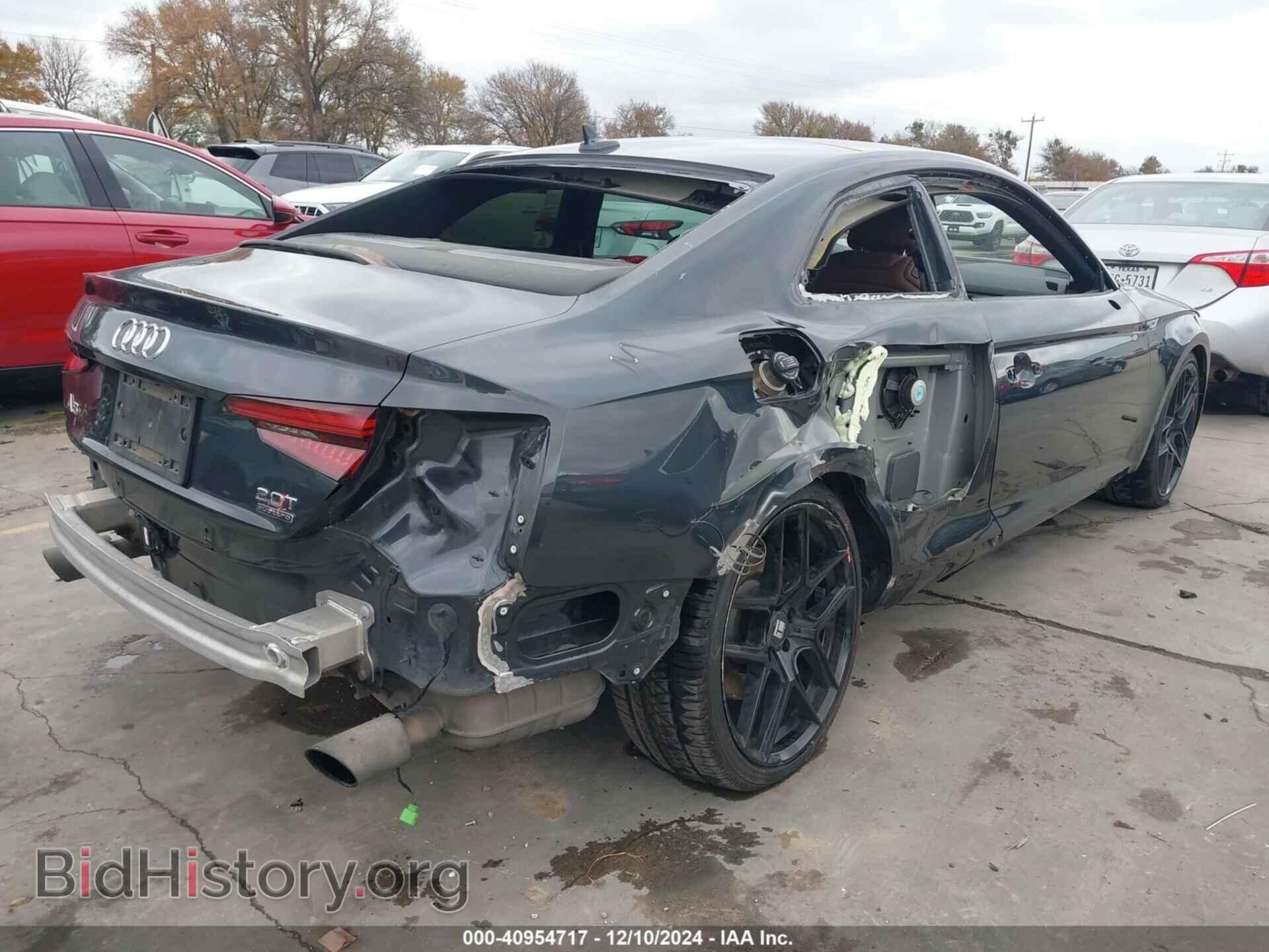 2018 AUDI A5 - VIN: WAUTNAF52JA043271 - Фото 4