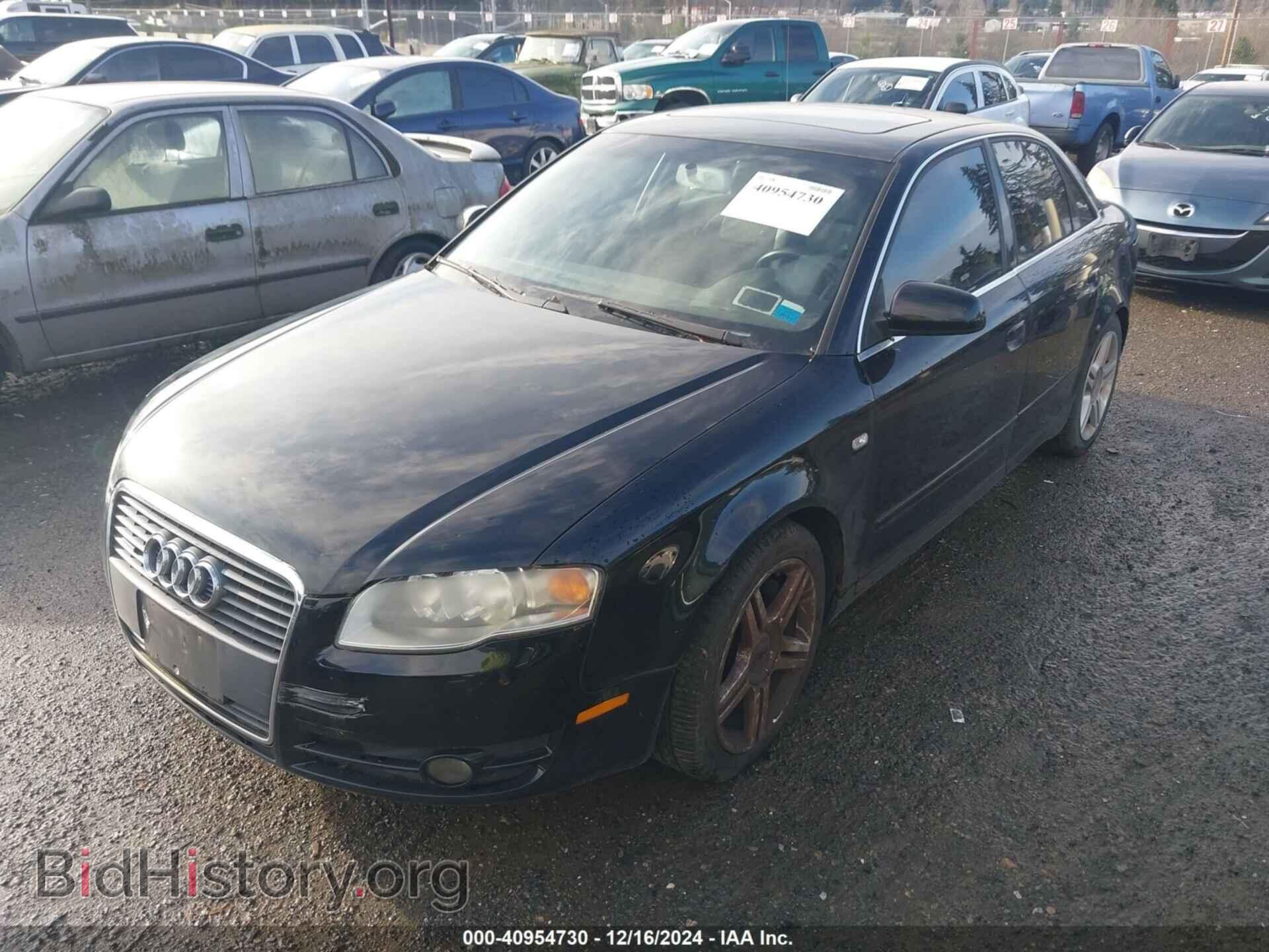 2007 AUDI A4 - VIN: WAUDF78E87A120557 - Фото 2