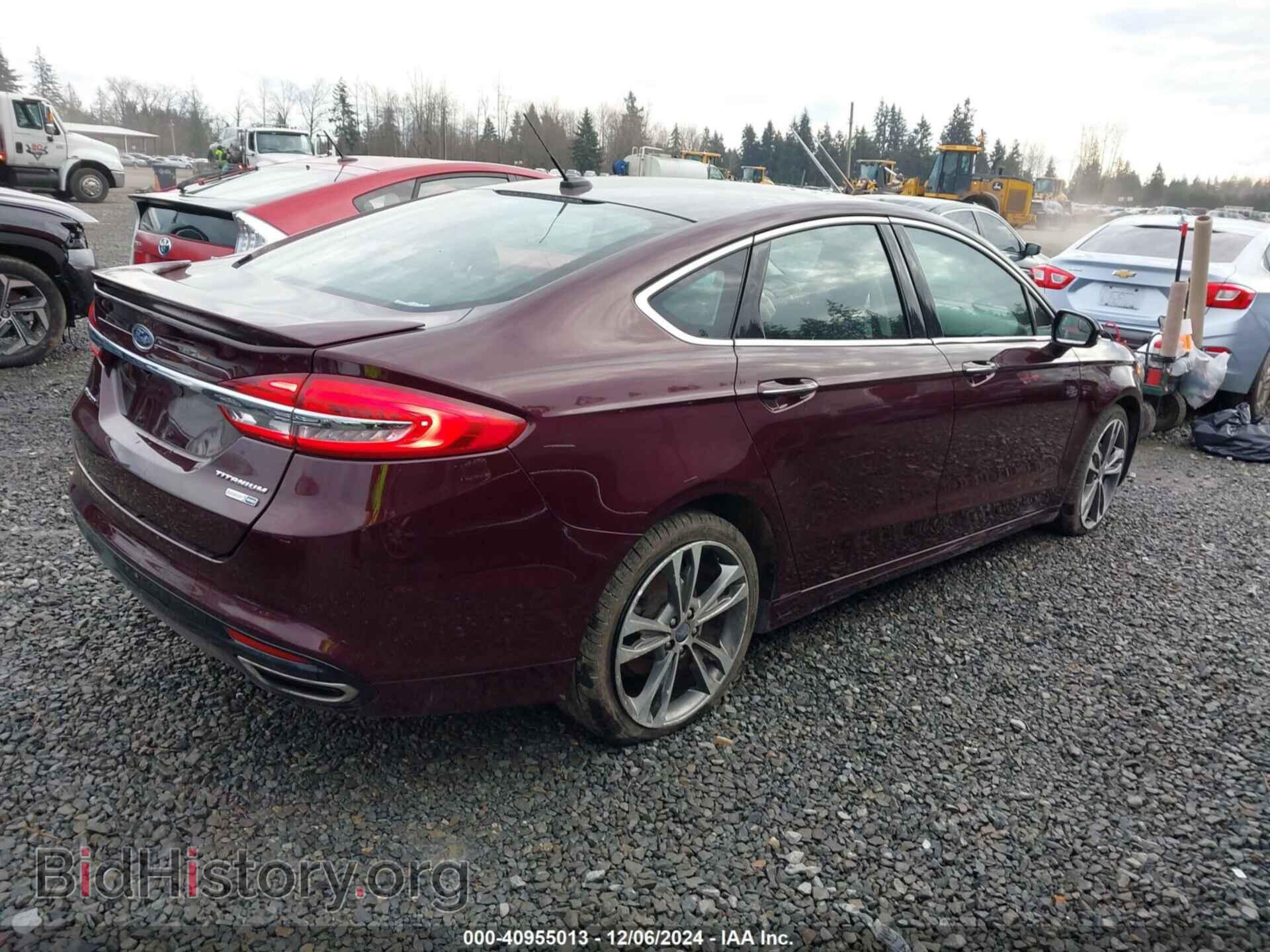 2017 FORD FUSION - VIN: 3FA6P0D90HR331046 - Photo 4