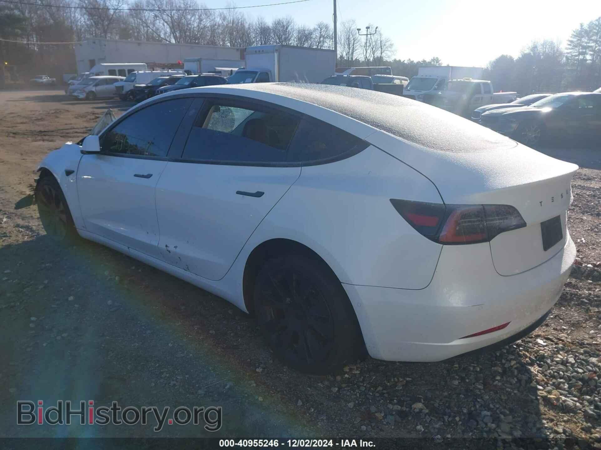 2022 TESLA MODEL 3 - VIN: 5YJ3E1EB6NF333309 - Фото 3
