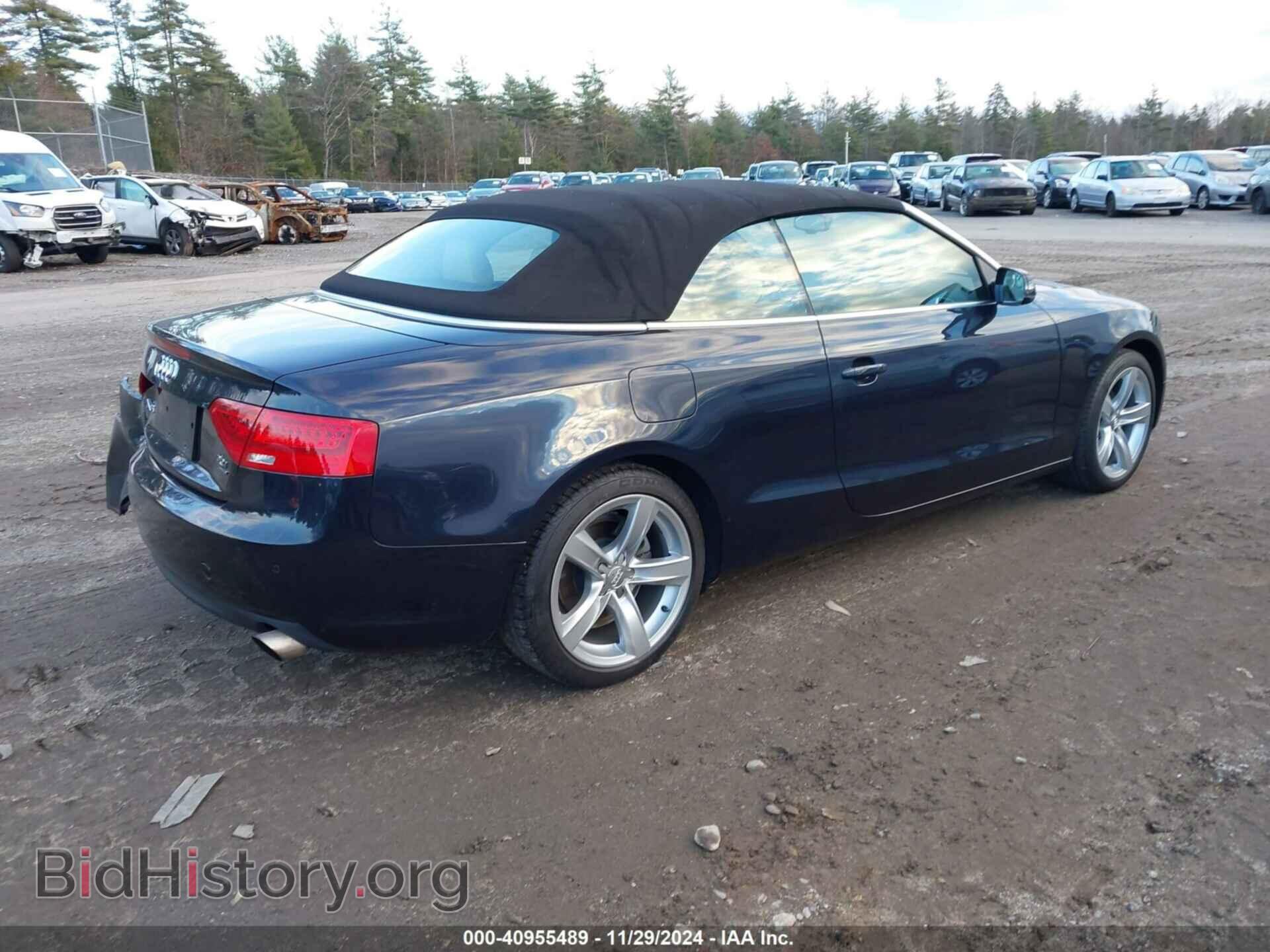 2013 AUDI A5 - VIN: WAULFAFH3DN002944 - Photo 4