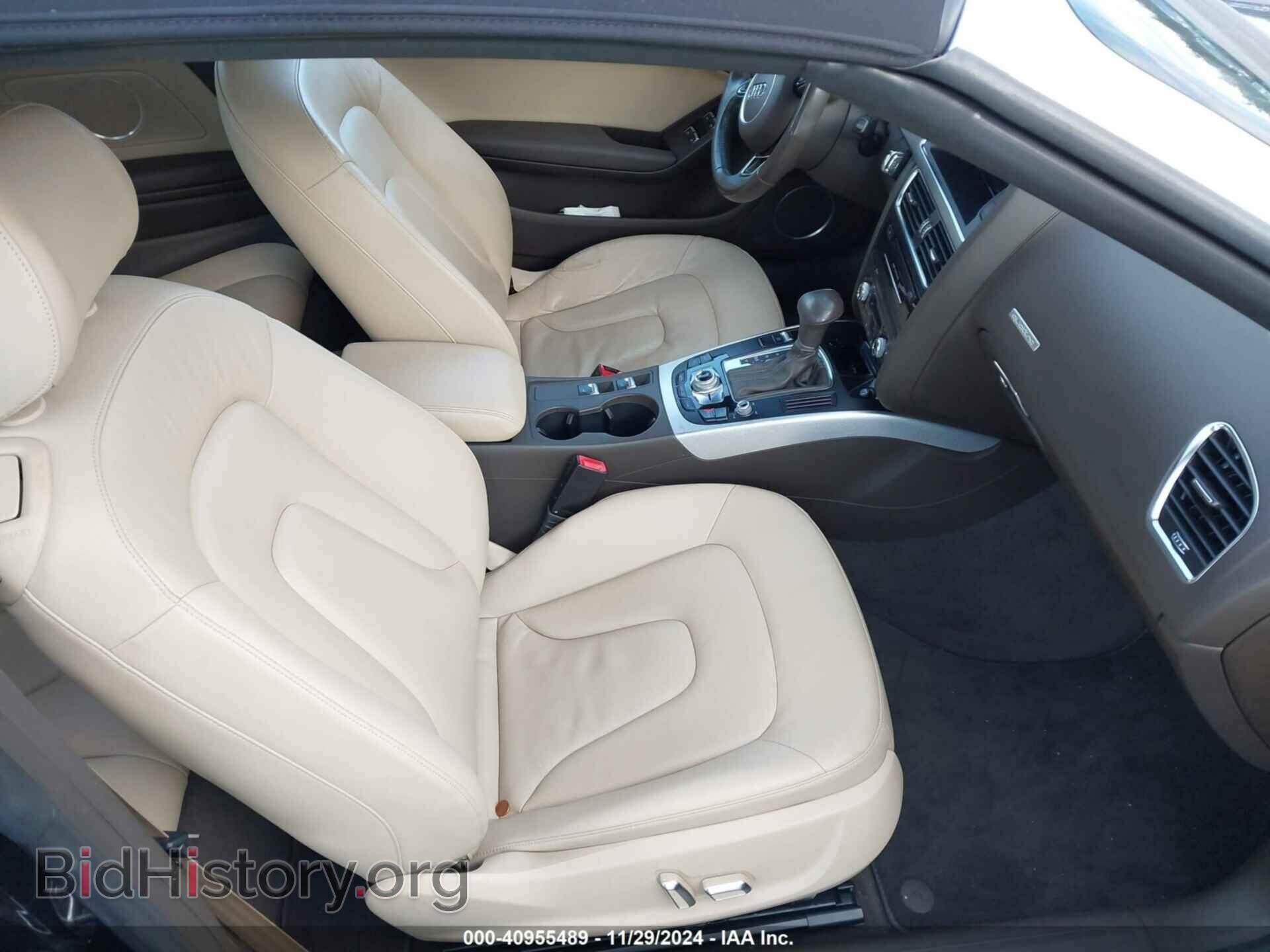 2013 AUDI A5 - VIN: WAULFAFH3DN002944 - Photo 5