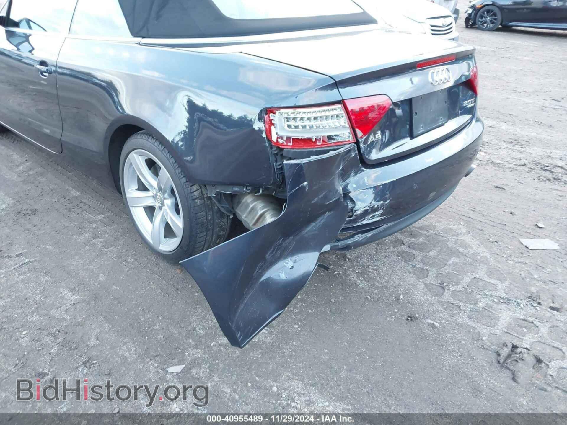 2013 AUDI A5 - VIN: WAULFAFH3DN002944 - Photo 6