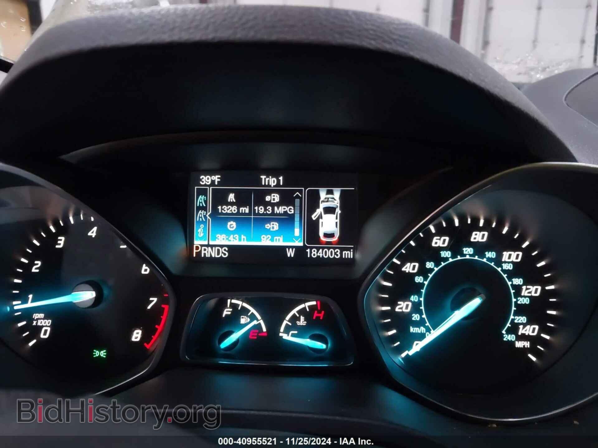 2014 FORD ESCAPE - VIN: 1FMCU9G92EUB08755 - Фото 7