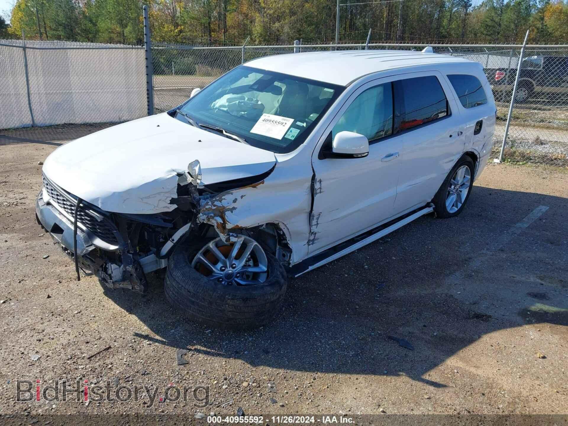 2022 DODGE DURANGO - VIN: 1C4RDHDG7NC218315 - Фото 2