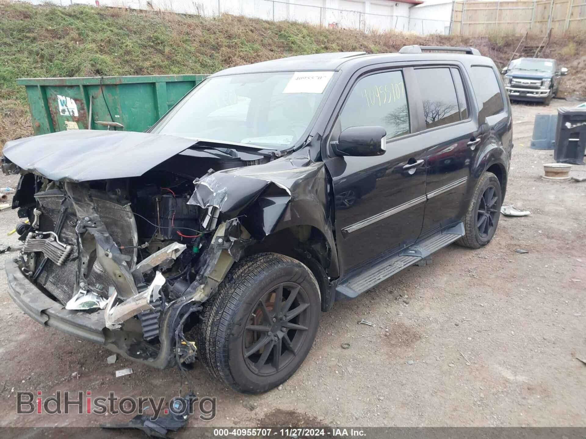 2013 HONDA PILOT - VIN: 5FNYF4H95DB040724 - Фото 2