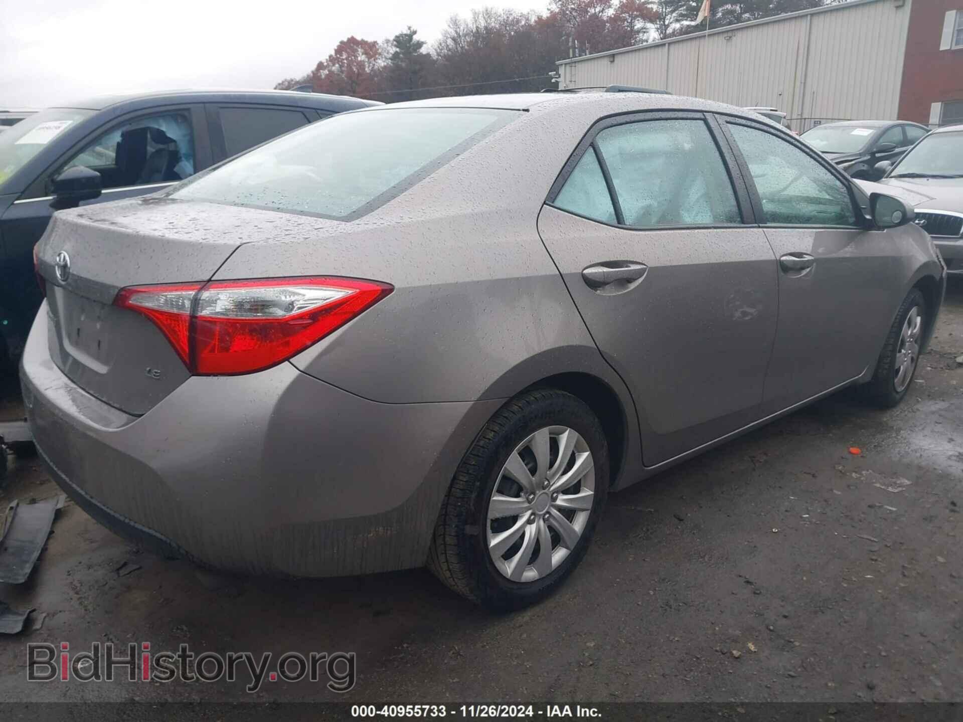 2014 TOYOTA COROLLA - VIN: 2T1BURHE8EC151134 - Фото 4