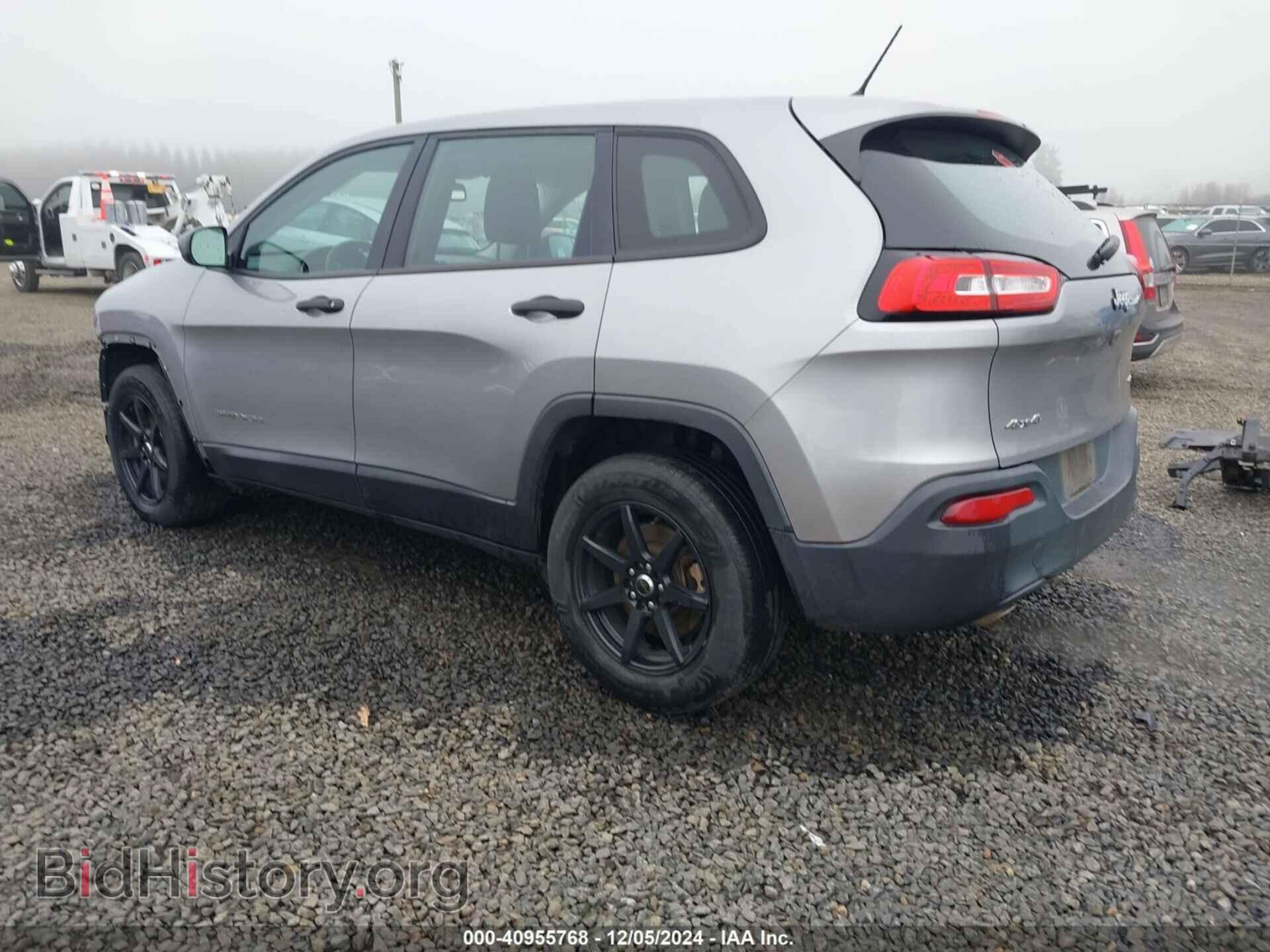 2016 JEEP CHEROKEE - VIN: 1C4PJMAB6GW202805 - Фото 3