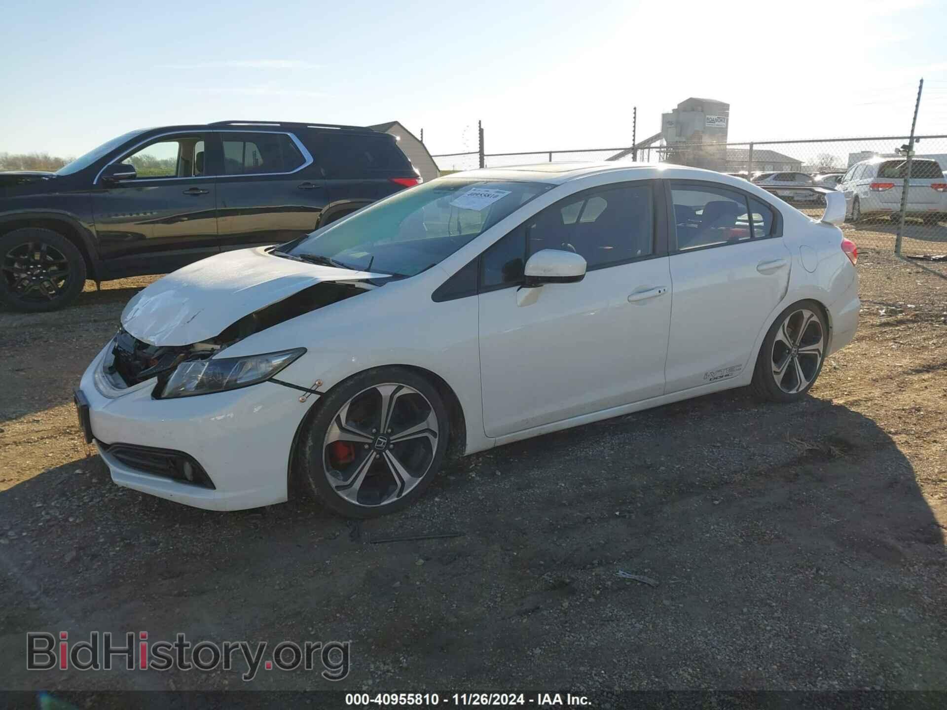 2014 HONDA CIVIC - VIN: 2HGFB6E56EH704008 - Фото 2